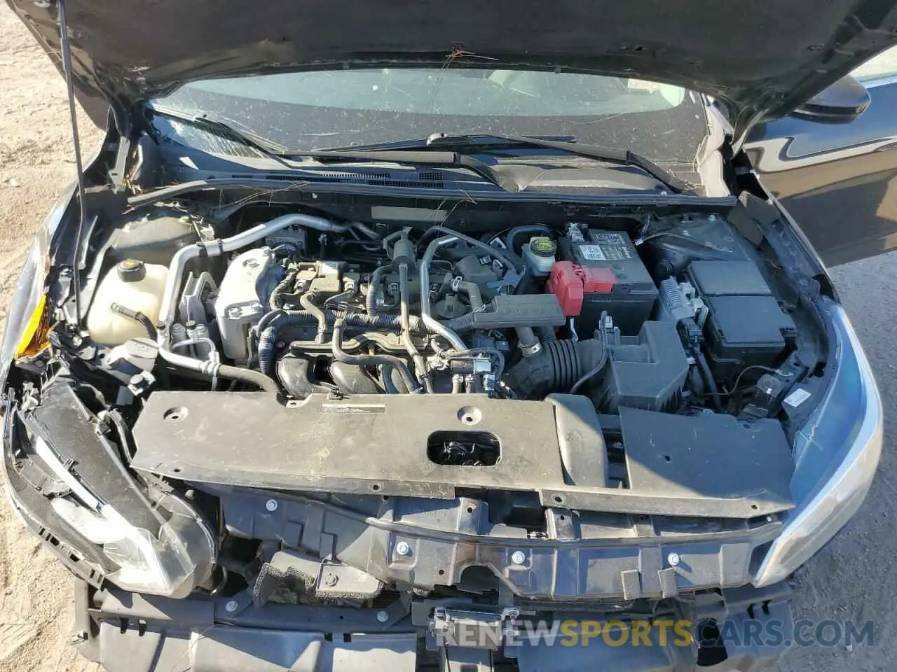 12 fotografías del automóvil dañado 3N1AB8CV4MY225251 NISSAN SENTRA 2021