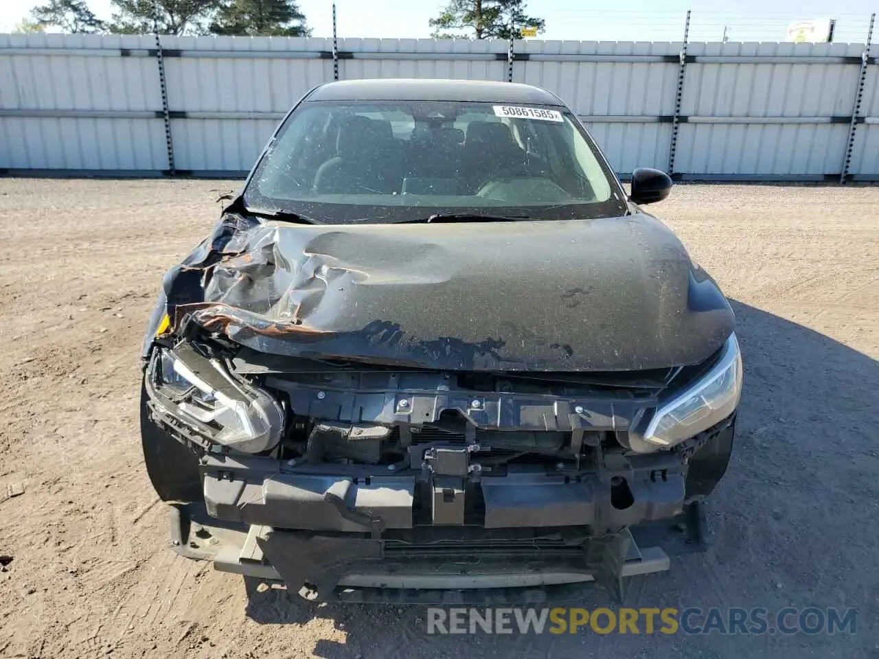 5 fotografías del automóvil dañado 3N1AB8CV4MY225251 NISSAN SENTRA 2021