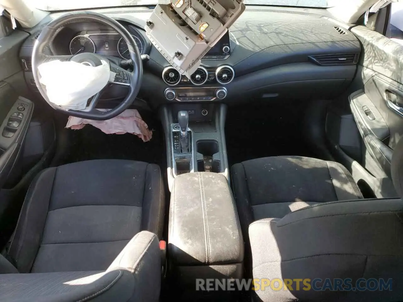 8 fotografías del automóvil dañado 3N1AB8CV4MY230241 NISSAN SENTRA 2021