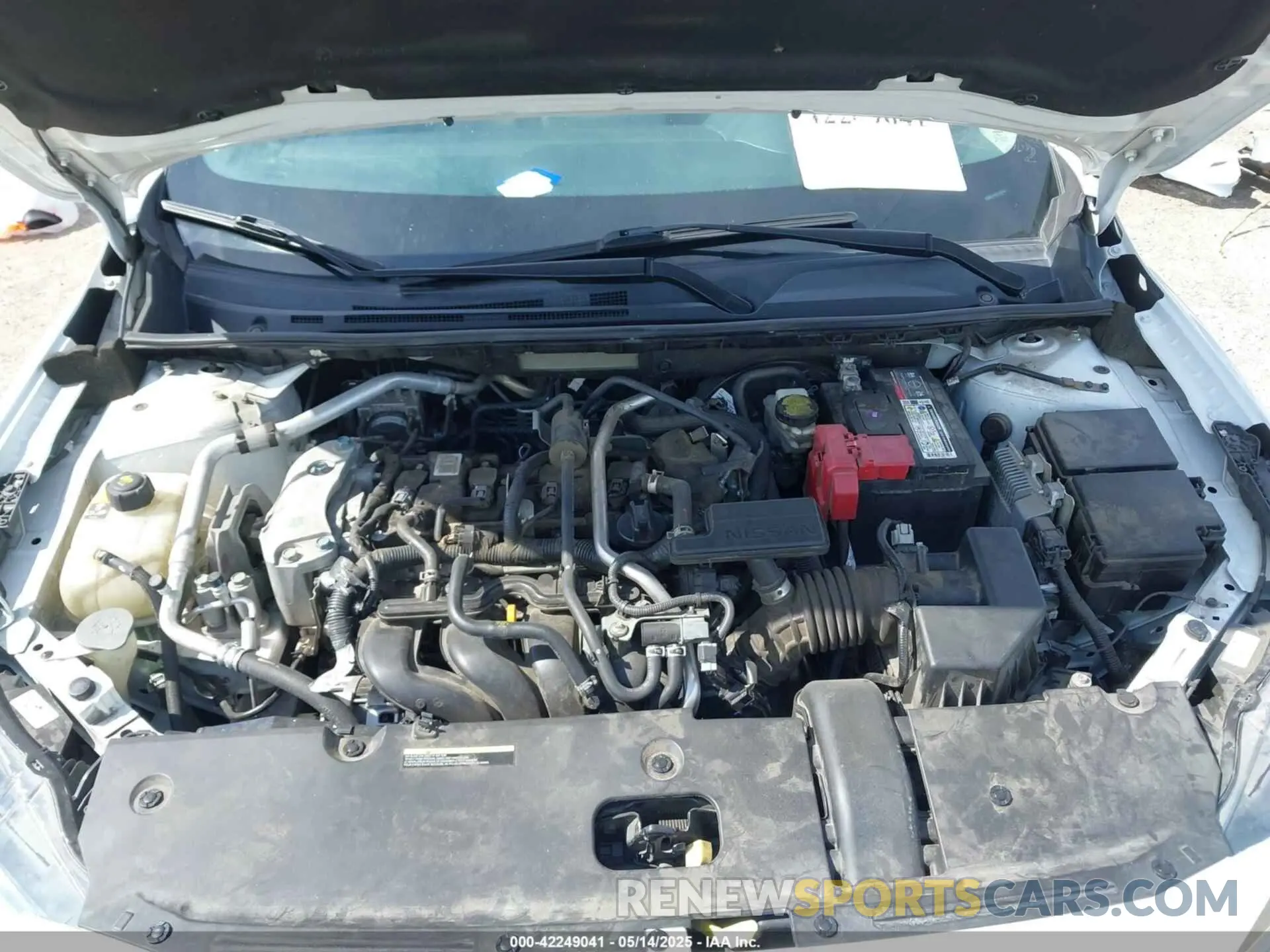 10 fotografías del automóvil dañado 3N1AB8CV4MY242440 NISSAN SENTRA 2021