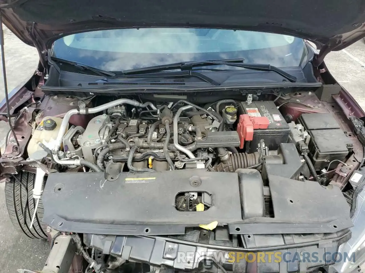 11 fotografías del automóvil dañado 3N1AB8CV4MY245760 NISSAN SENTRA 2021