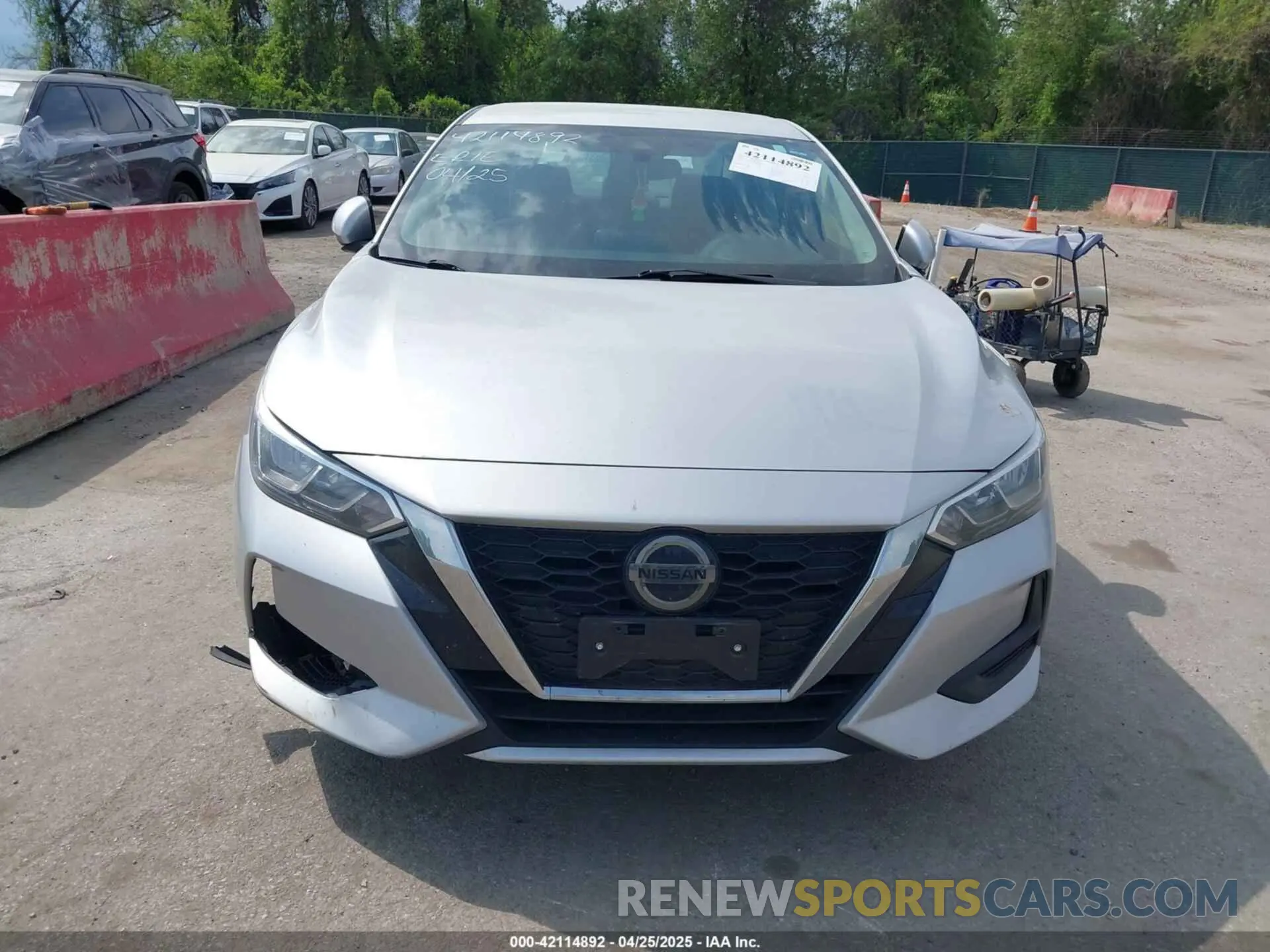 12 fotografías del automóvil dañado 3N1AB8CV4MY248478 NISSAN SENTRA 2021