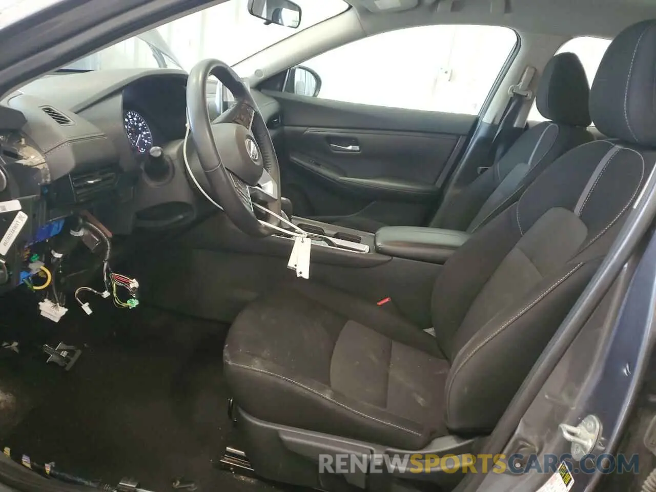 7 fotografías del automóvil dañado 3N1AB8CV4MY256113 NISSAN SENTRA 2021