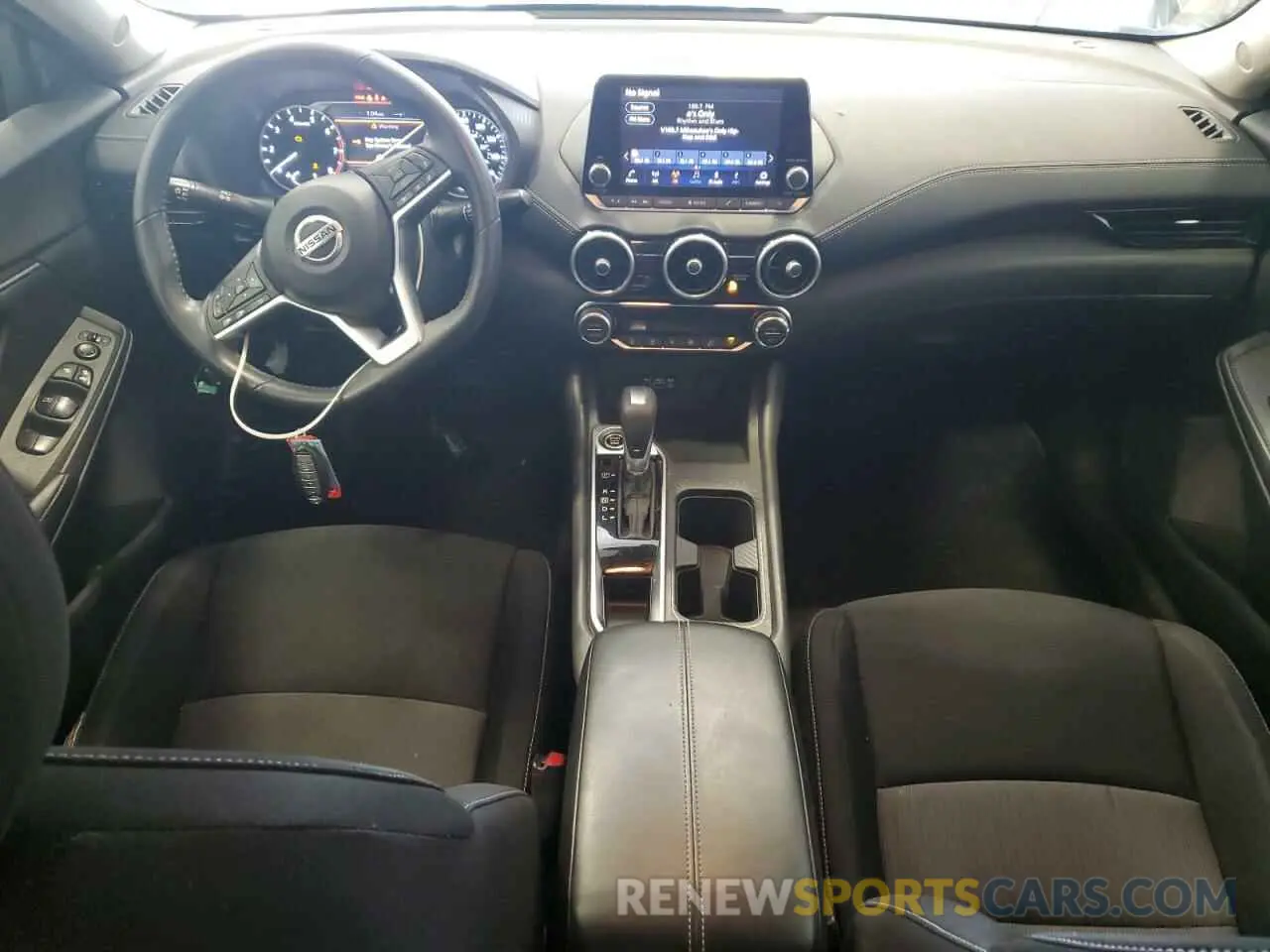 8 fotografías del automóvil dañado 3N1AB8CV4MY256113 NISSAN SENTRA 2021