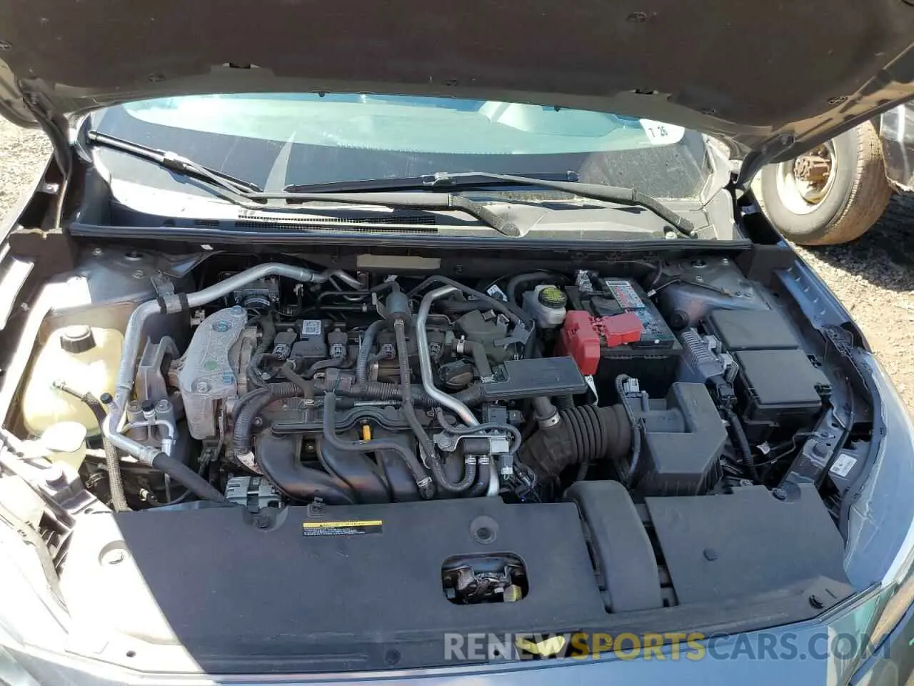 11 fotografías del automóvil dañado 3N1AB8CV4MY257939 NISSAN SENTRA 2021