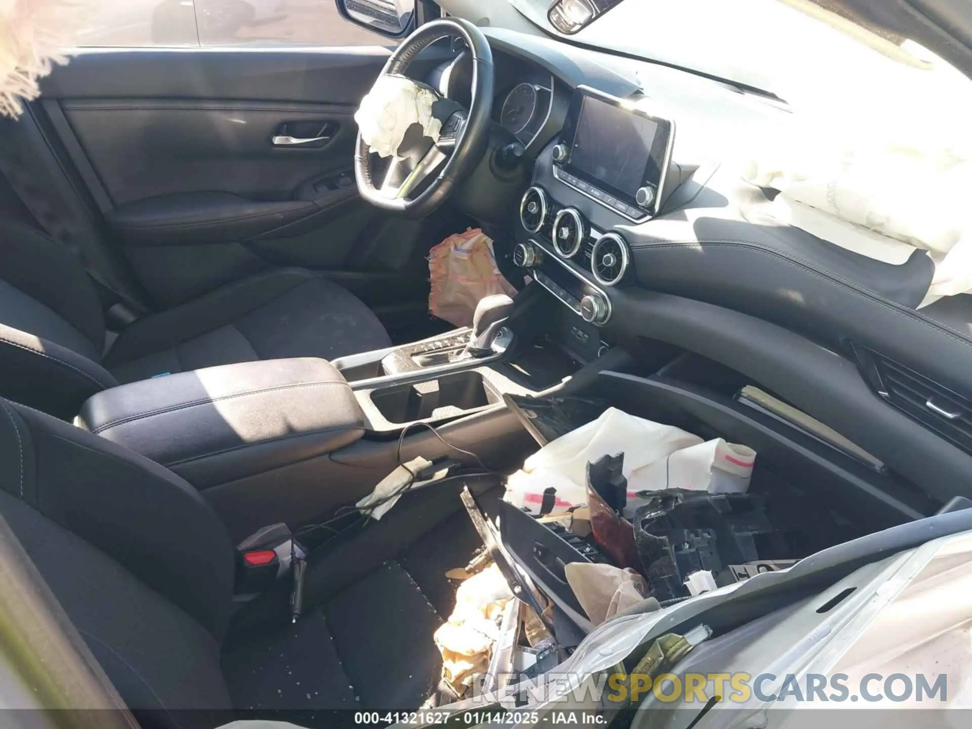 5 fotografías del automóvil dañado 3N1AB8CV4MY297499 NISSAN SENTRA 2021