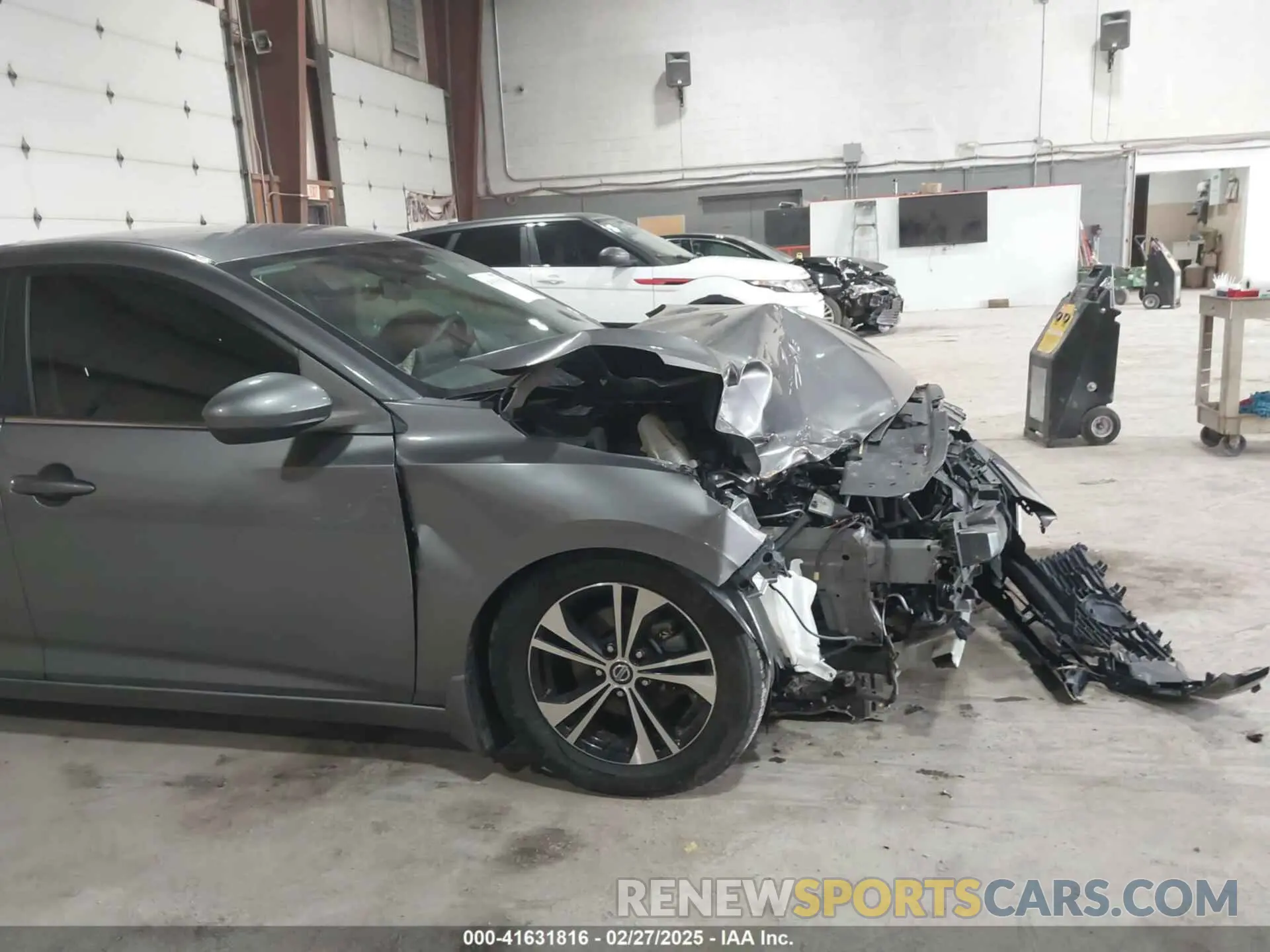 16 fotografías del automóvil dañado 3N1AB8CV4MY298202 NISSAN SENTRA 2021