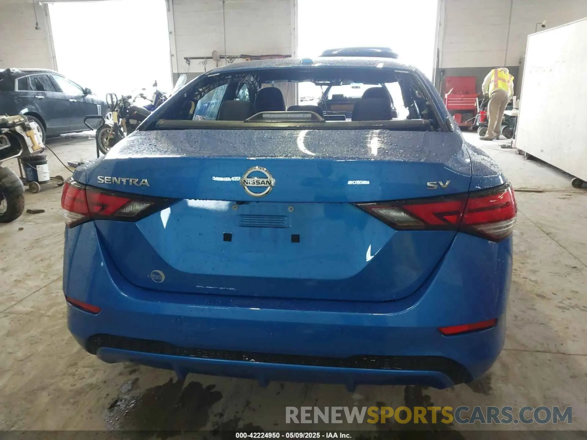 17 fotografías del automóvil dañado 3N1AB8CV4MY318898 NISSAN SENTRA 2021