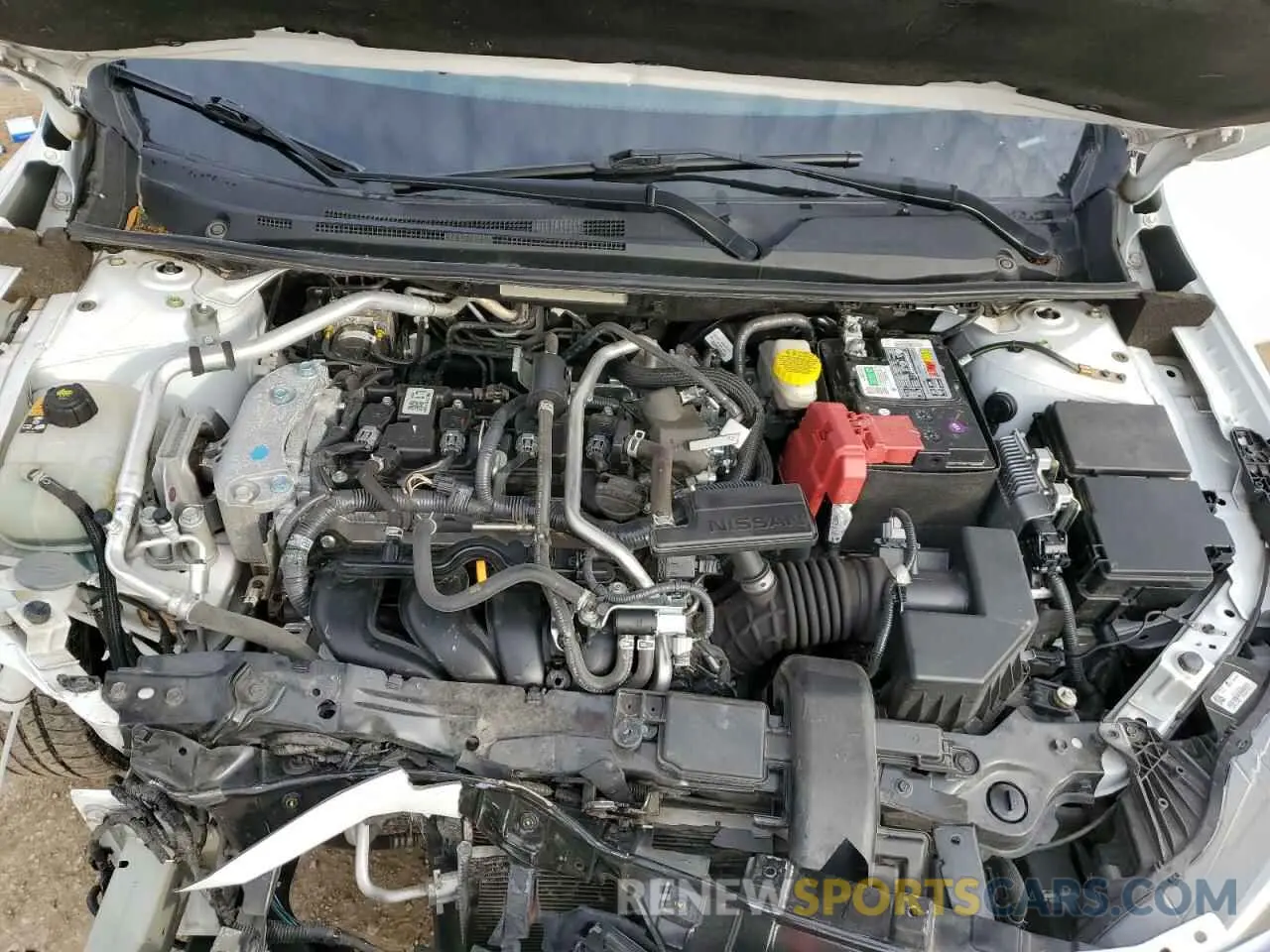 13 fotografías del automóvil dañado 3N1AB8CV4MY327620 NISSAN SENTRA 2021