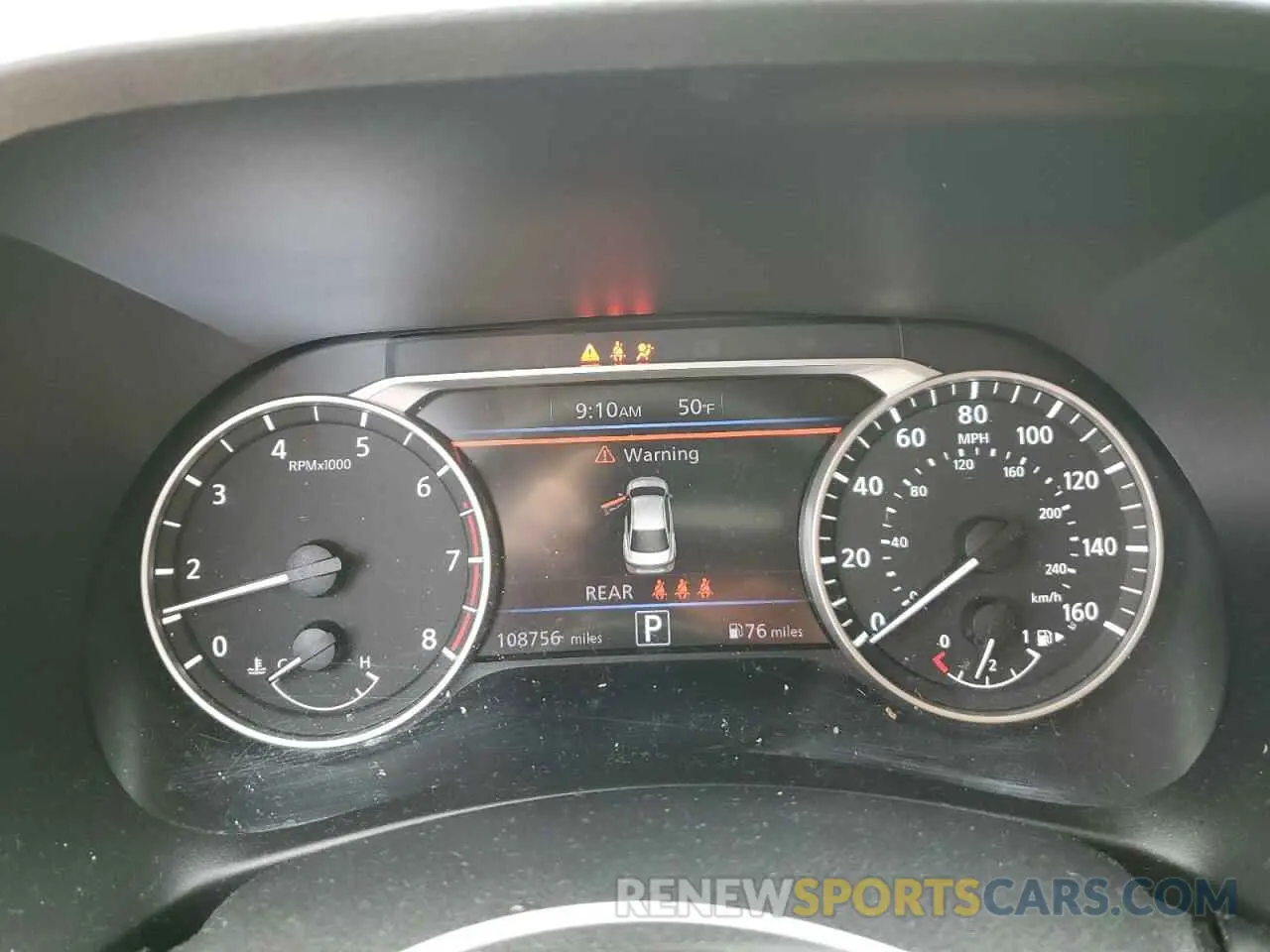 9 fotografías del automóvil dañado 3N1AB8CV4MY327620 NISSAN SENTRA 2021