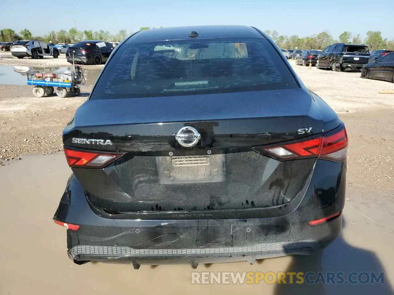 6 fotografías del automóvil dañado 3N1AB8CV5MY202965 NISSAN SENTRA 2021