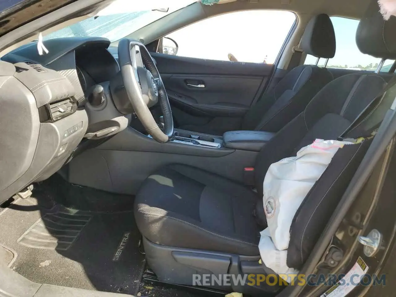 7 fotografías del automóvil dañado 3N1AB8CV5MY202965 NISSAN SENTRA 2021