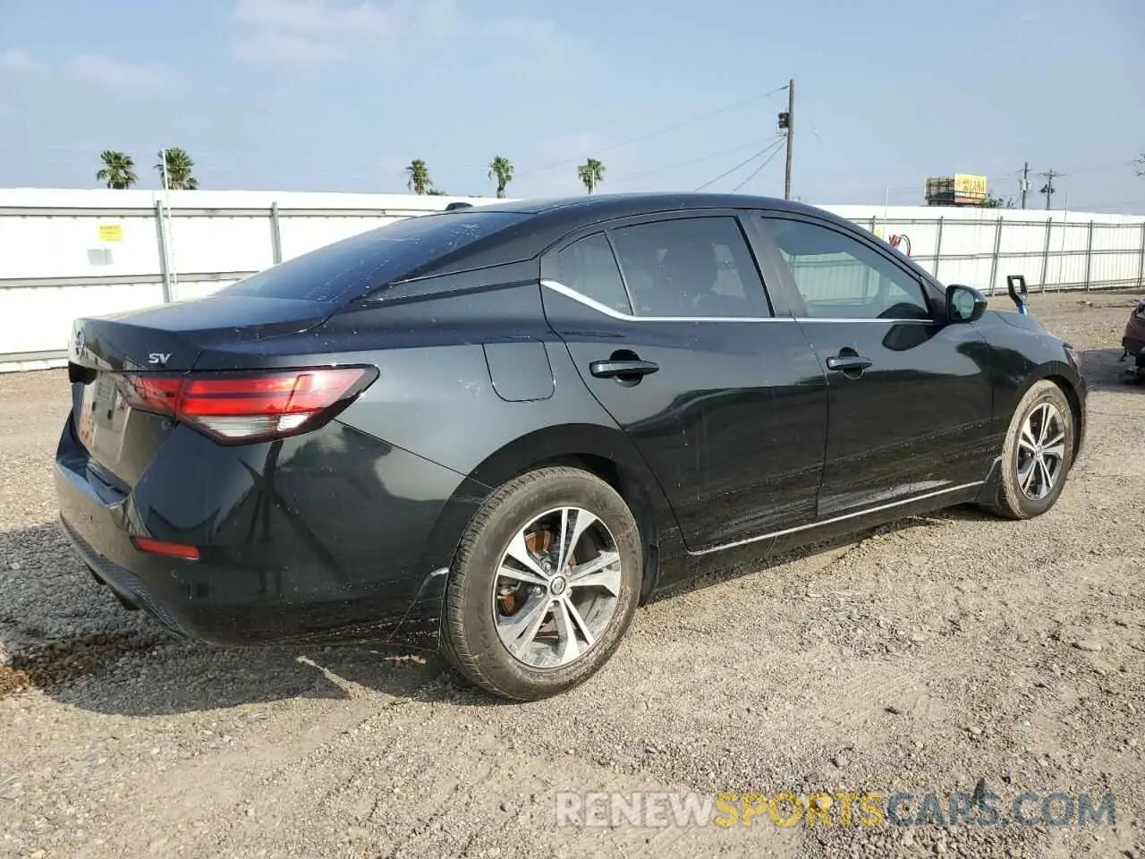 3 fotografías del automóvil dañado 3N1AB8CV5MY218387 NISSAN SENTRA 2021
