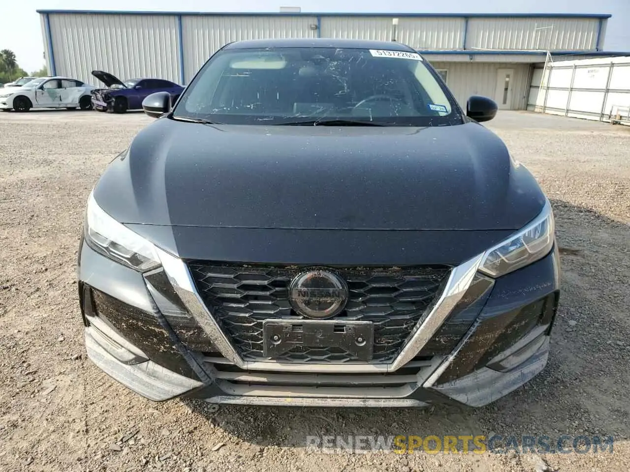 5 fotografías del automóvil dañado 3N1AB8CV5MY218387 NISSAN SENTRA 2021