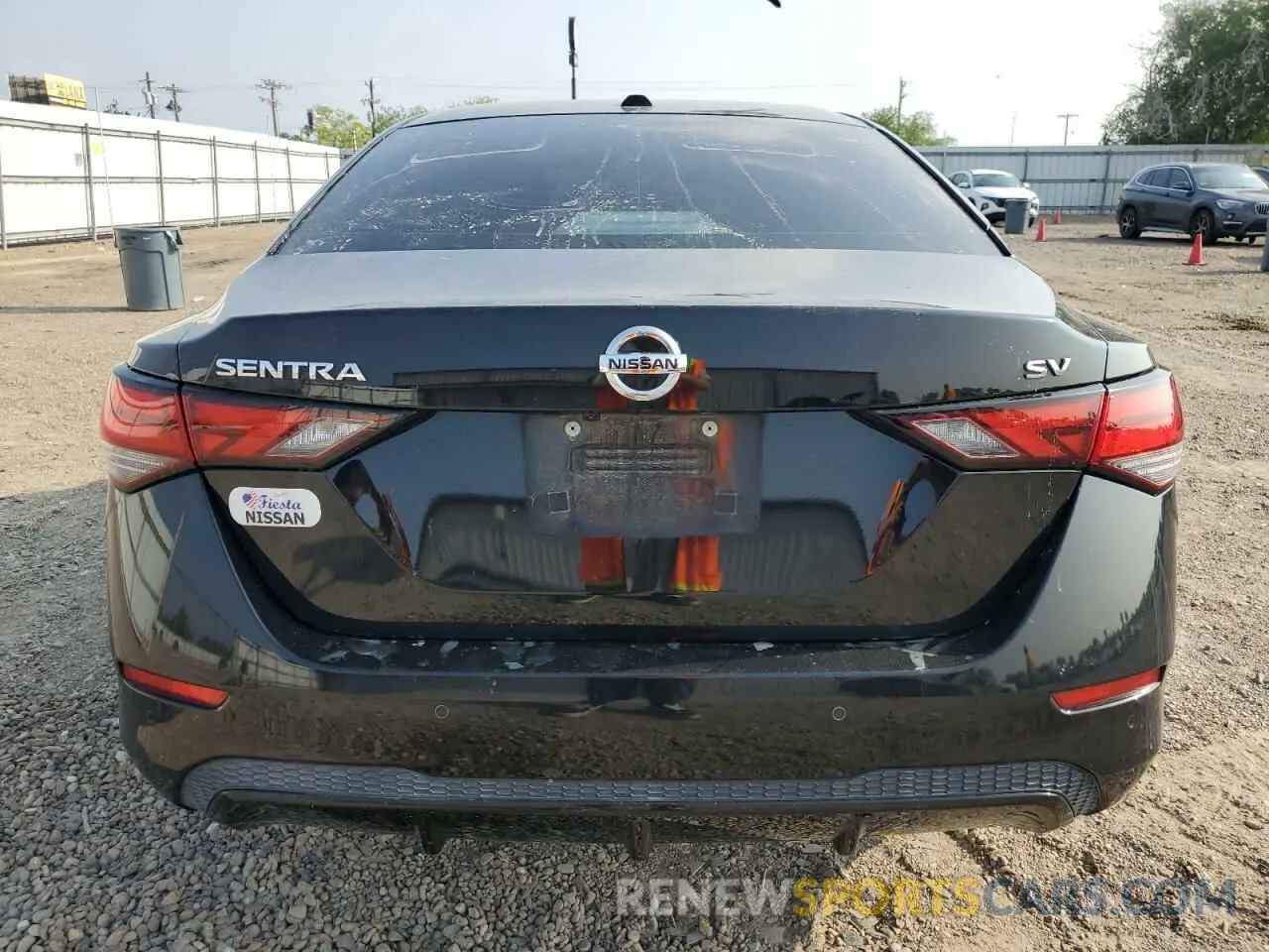 6 fotografías del automóvil dañado 3N1AB8CV5MY218387 NISSAN SENTRA 2021
