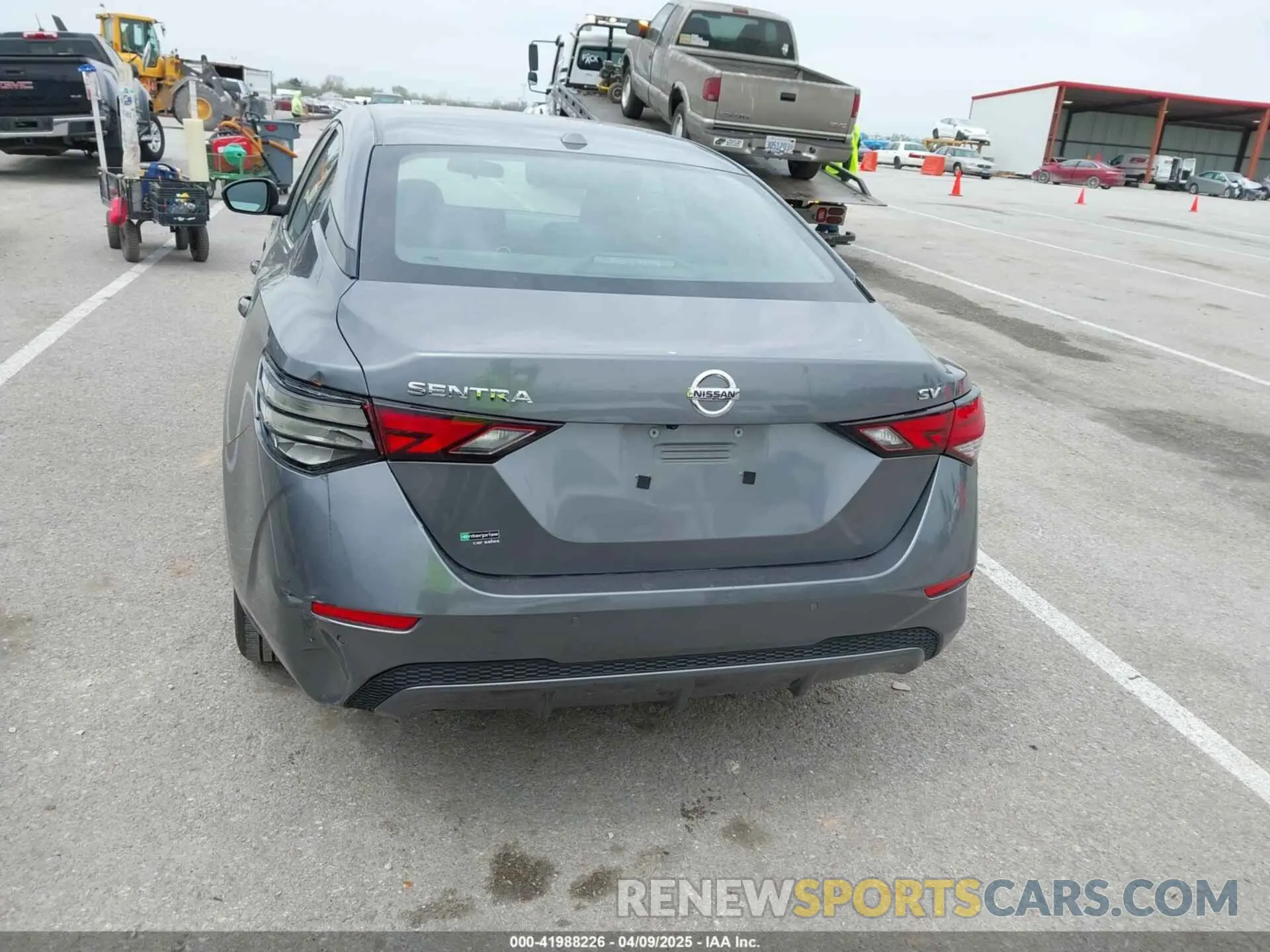 16 fotografías del automóvil dañado 3N1AB8CV5MY235691 NISSAN SENTRA 2021
