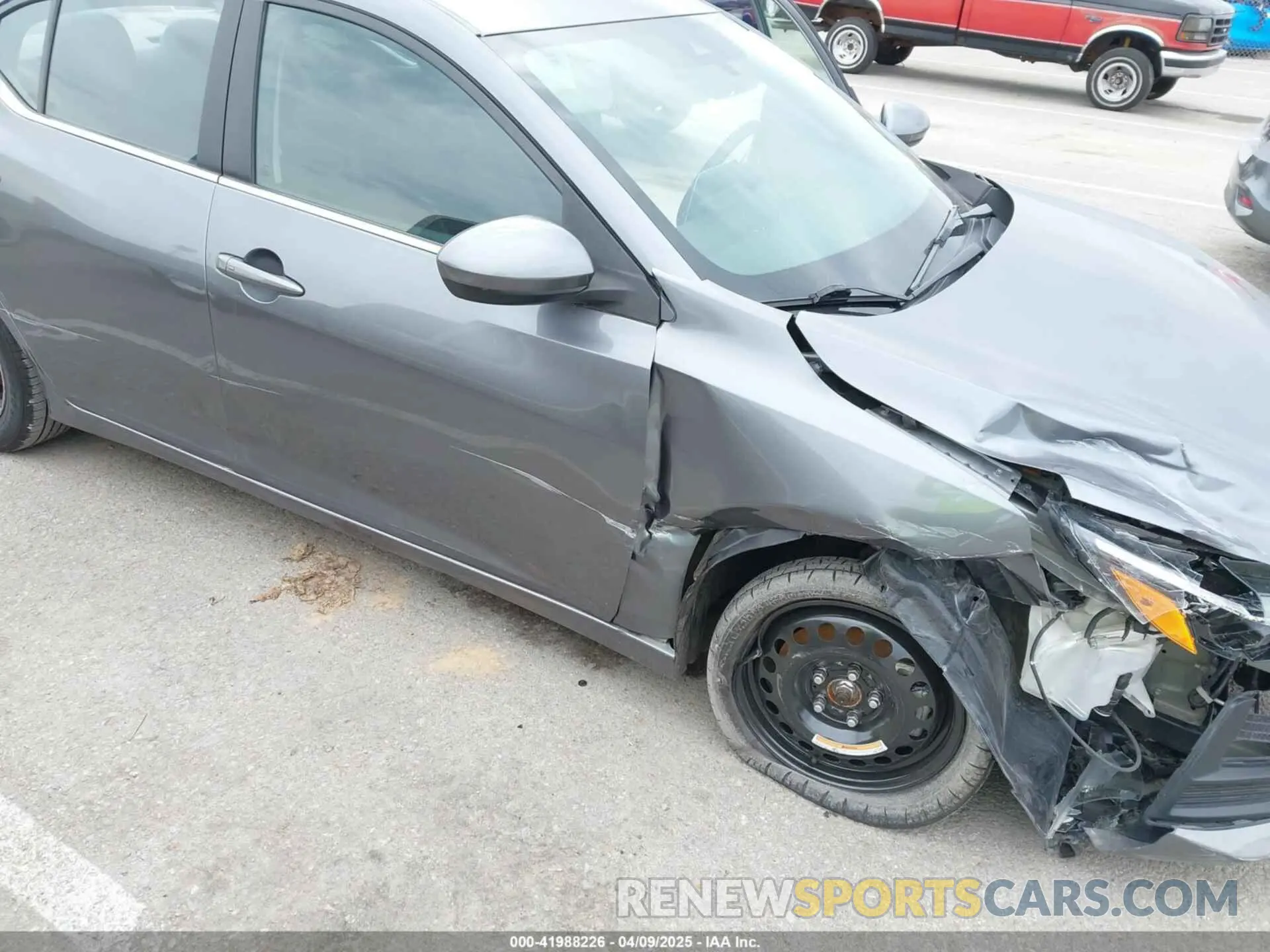 17 fotografías del automóvil dañado 3N1AB8CV5MY235691 NISSAN SENTRA 2021