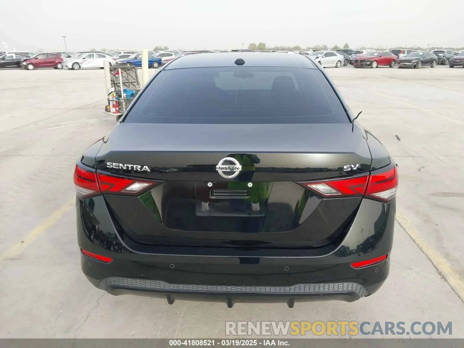 17 fotografías del automóvil dañado 3N1AB8CV5MY254726 NISSAN SENTRA 2021