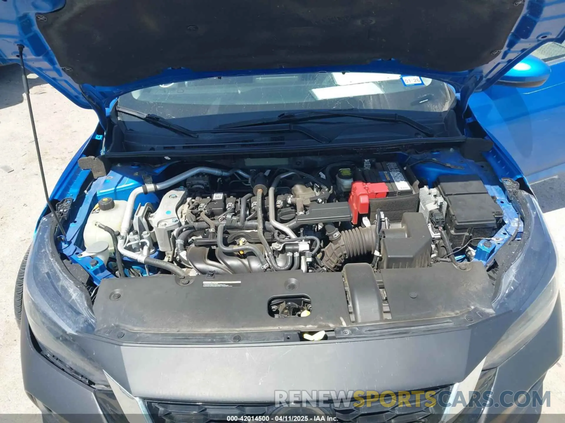 10 fotografías del automóvil dañado 3N1AB8CV5MY266567 NISSAN SENTRA 2021