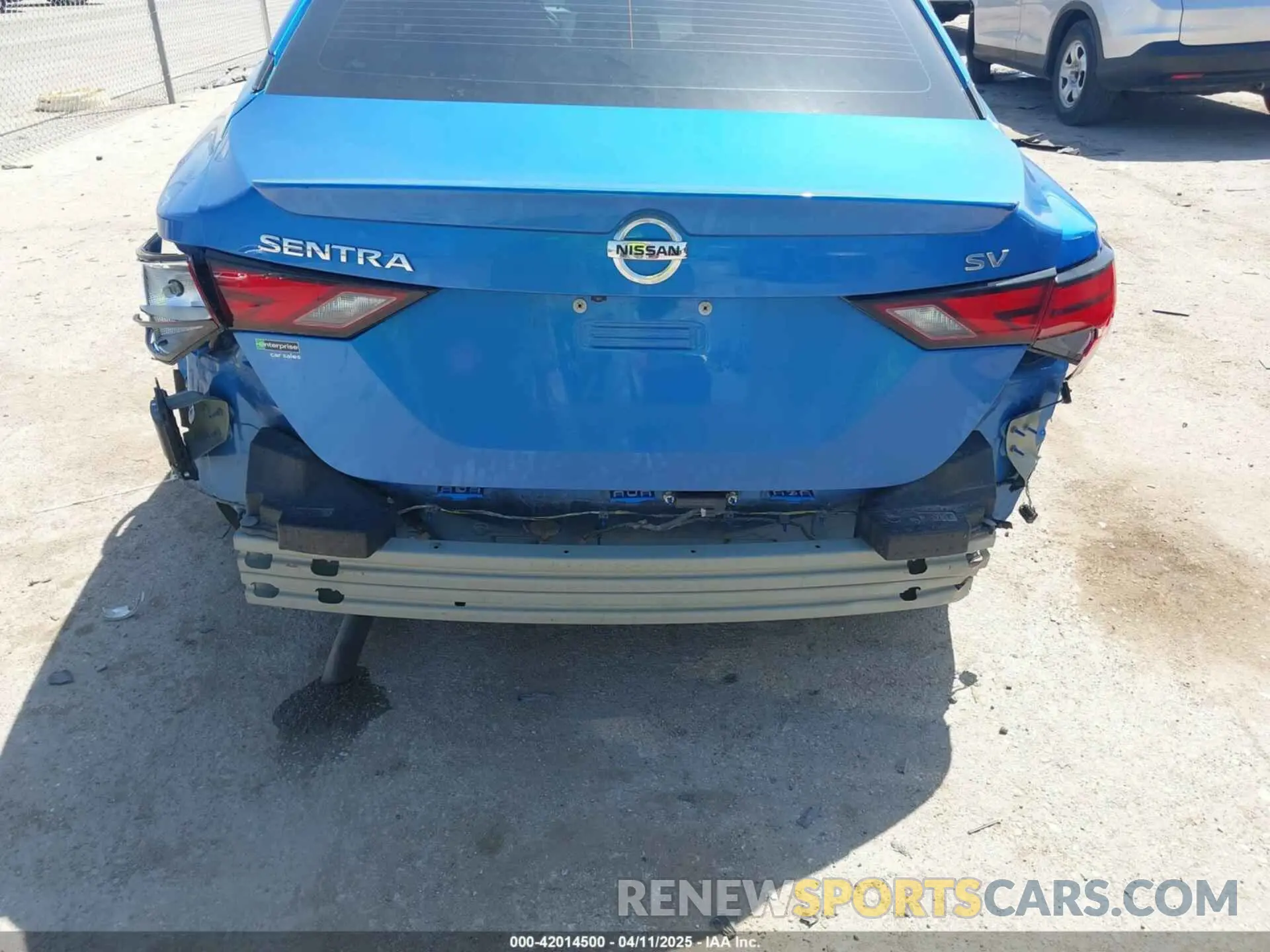 6 fotografías del automóvil dañado 3N1AB8CV5MY266567 NISSAN SENTRA 2021