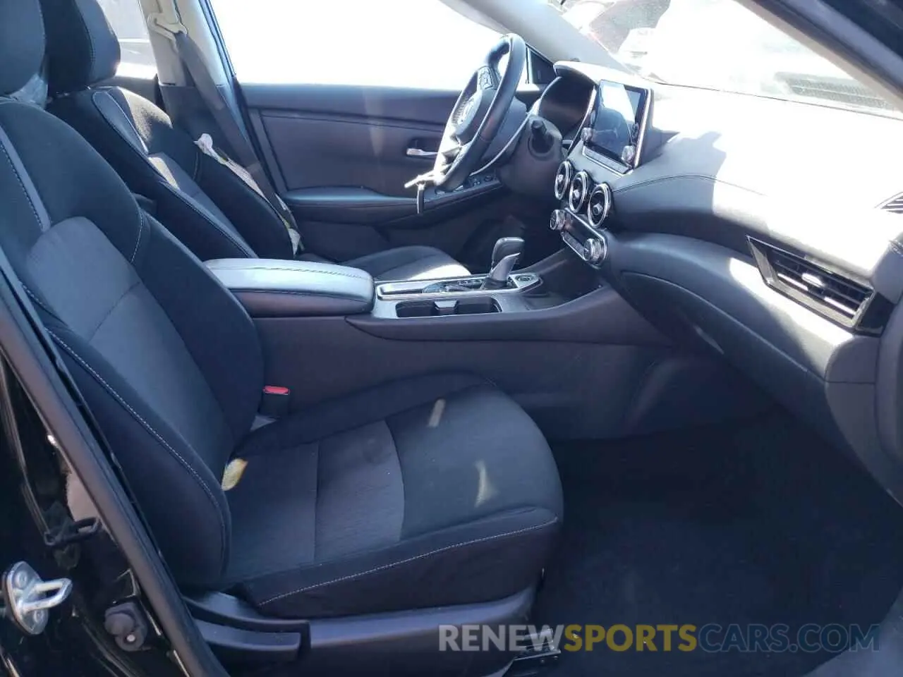 7 fotografías del automóvil dañado 3N1AB8CV5MY267721 NISSAN SENTRA 2021