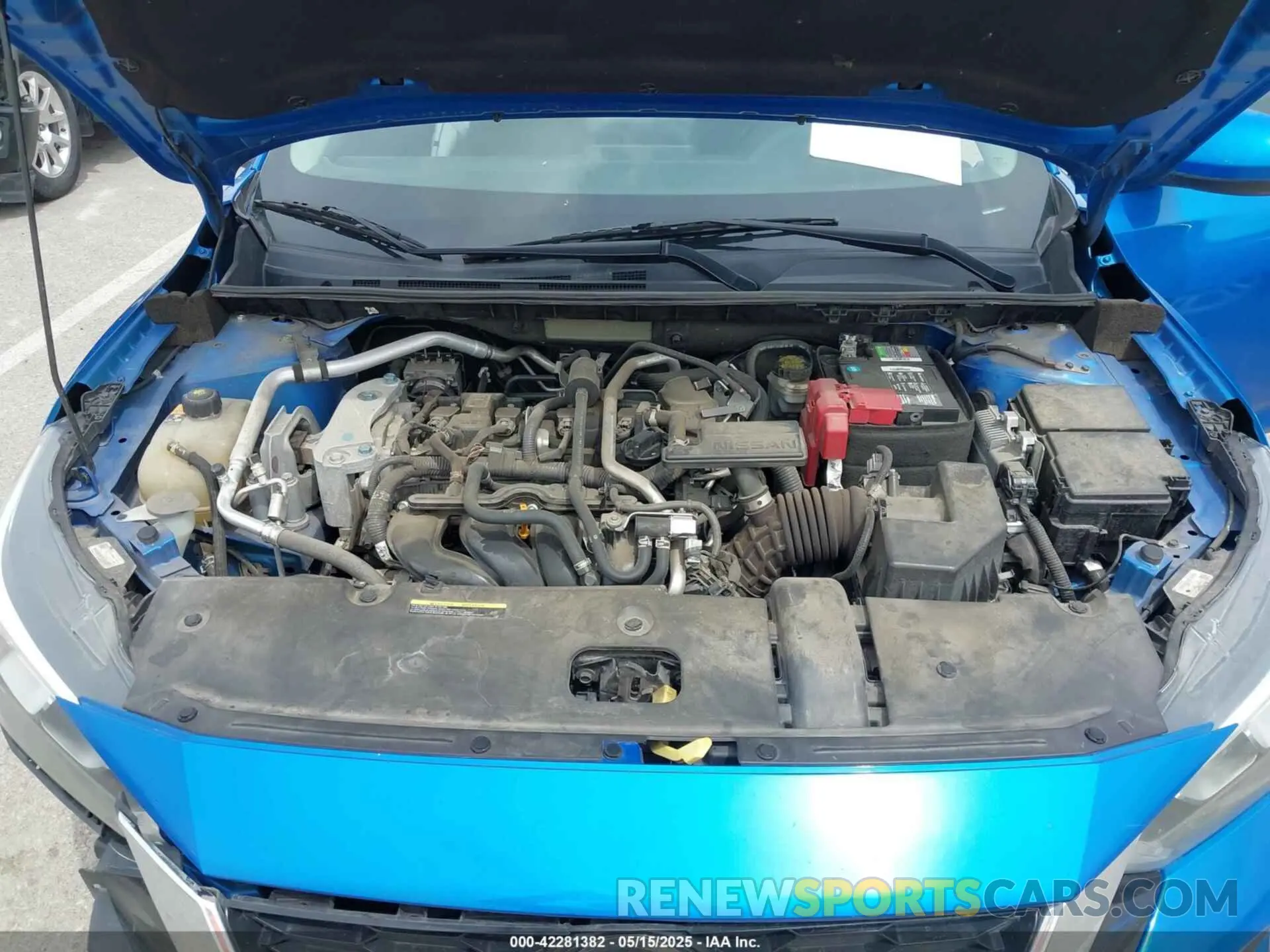10 fotografías del automóvil dañado 3N1AB8CV5MY268271 NISSAN SENTRA 2021