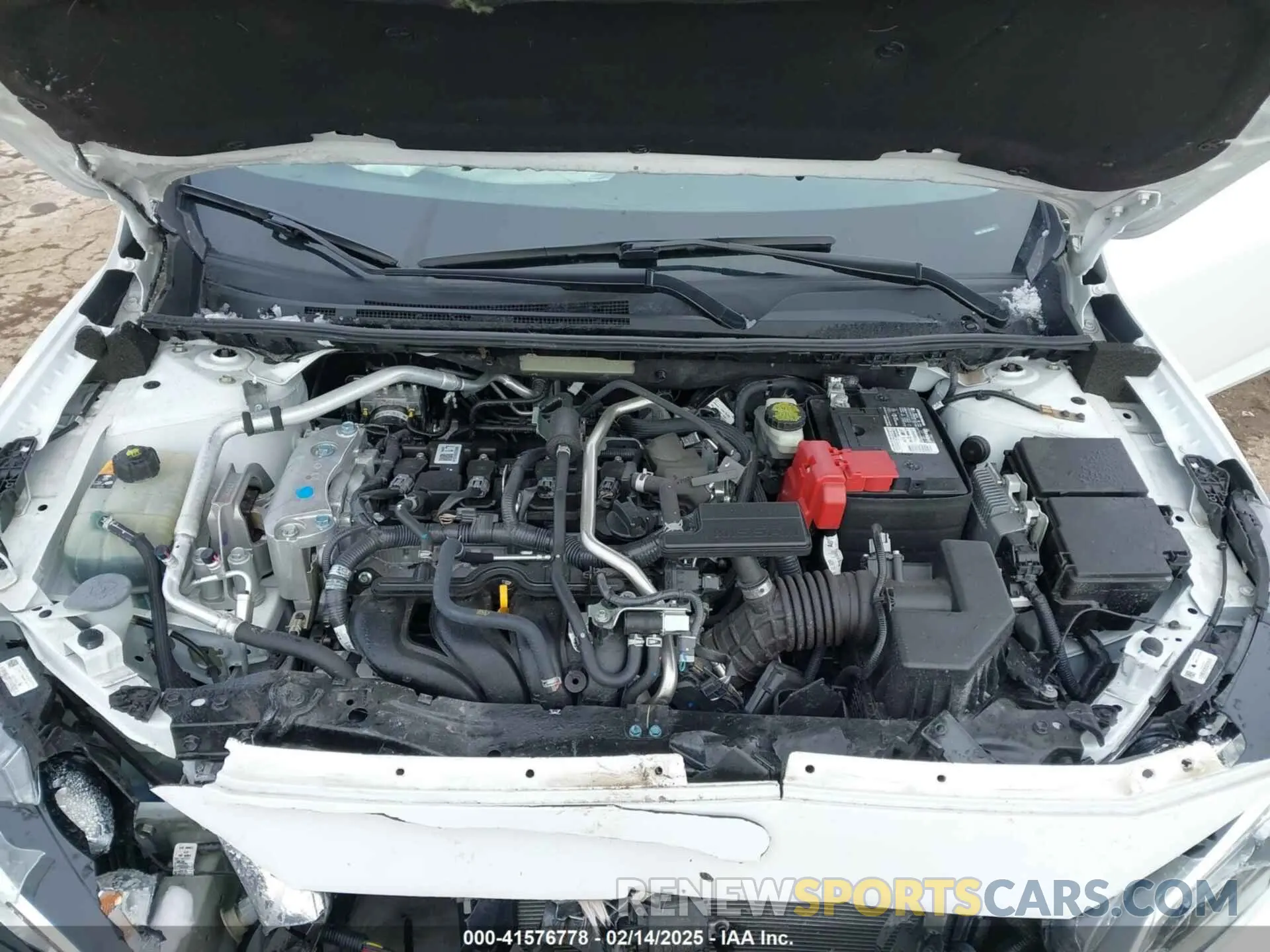 10 fotografías del automóvil dañado 3N1AB8CV5MY268500 NISSAN SENTRA 2021