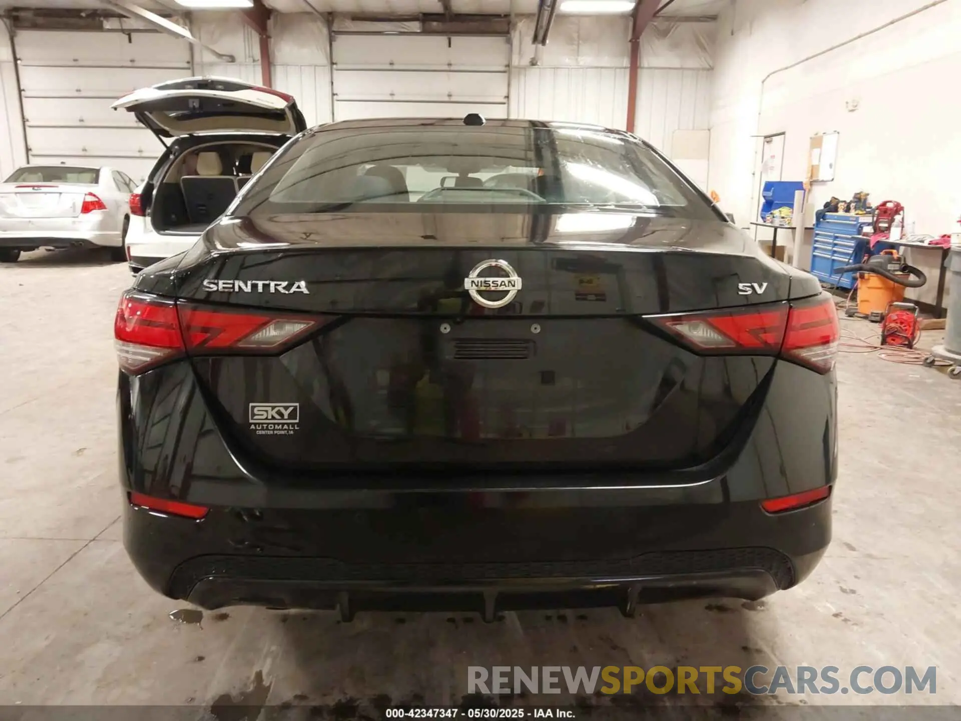 17 fotografías del automóvil dañado 3N1AB8CV5MY283210 NISSAN SENTRA 2021