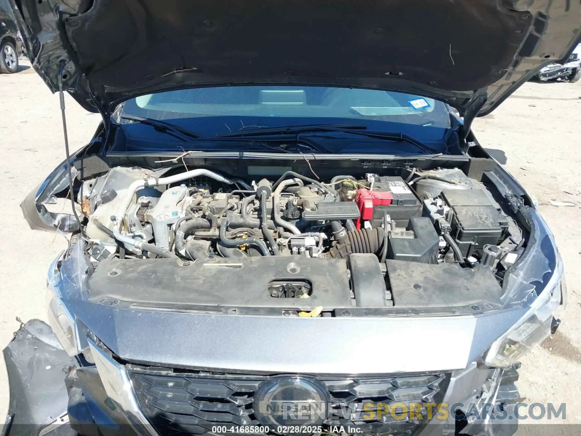 10 fotografías del automóvil dañado 3N1AB8CV6MY218673 NISSAN SENTRA 2021