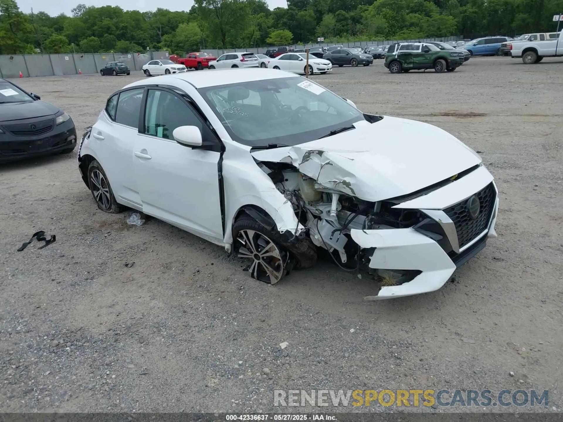 1 fotografías del automóvil dañado 3N1AB8CV6MY234226 NISSAN SENTRA 2021