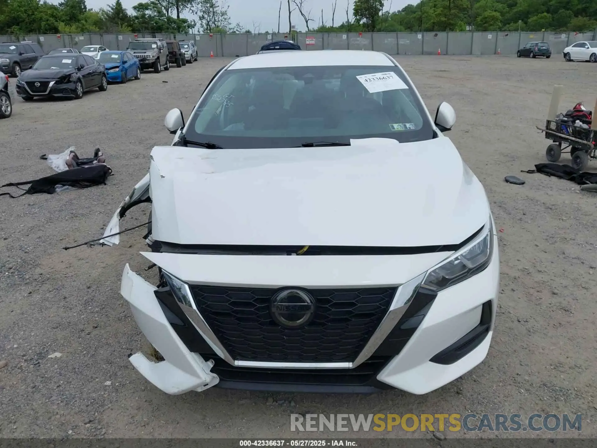 12 fotografías del automóvil dañado 3N1AB8CV6MY234226 NISSAN SENTRA 2021