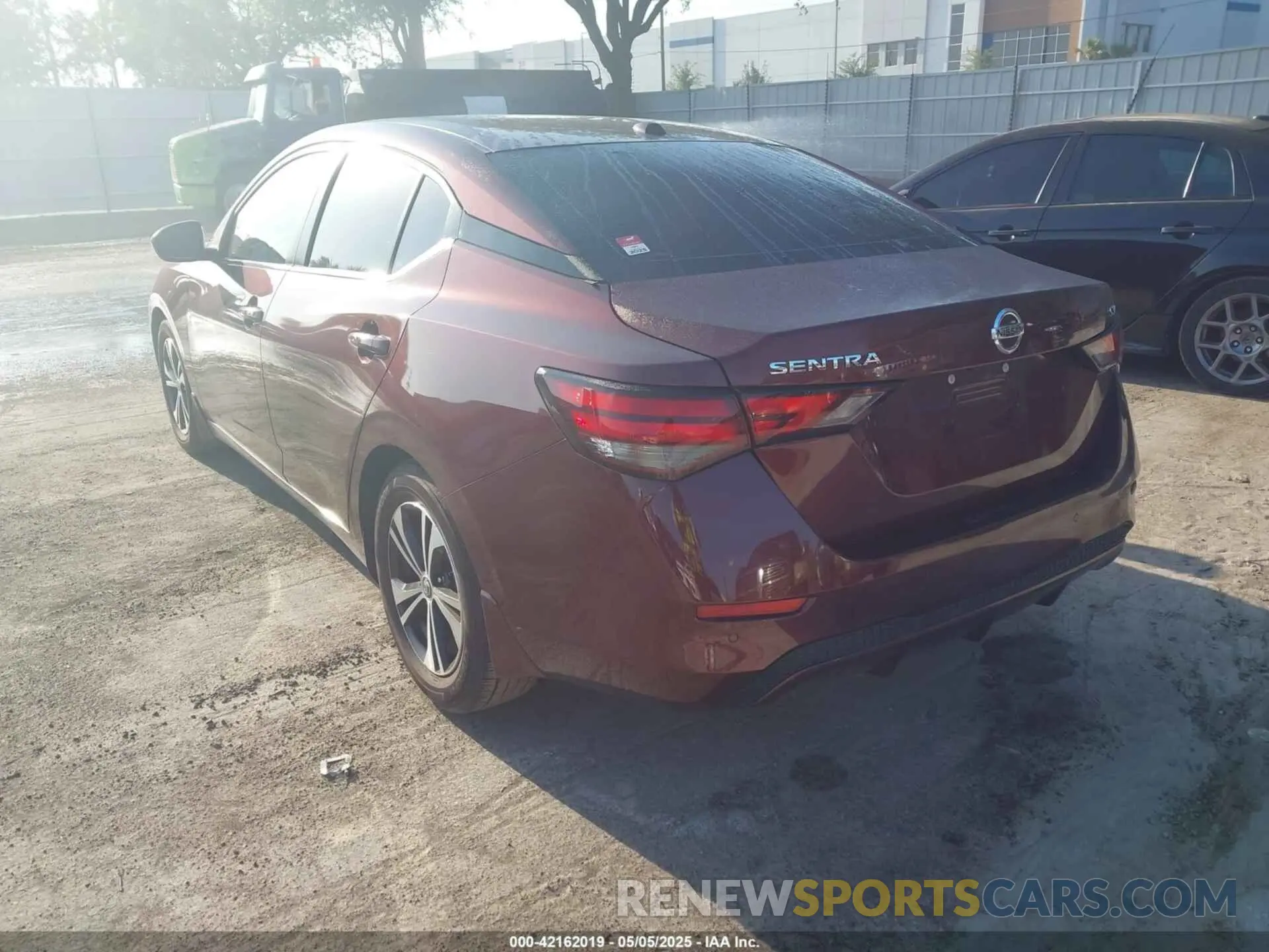 3 fotografías del automóvil dañado 3N1AB8CV6MY267856 NISSAN SENTRA 2021