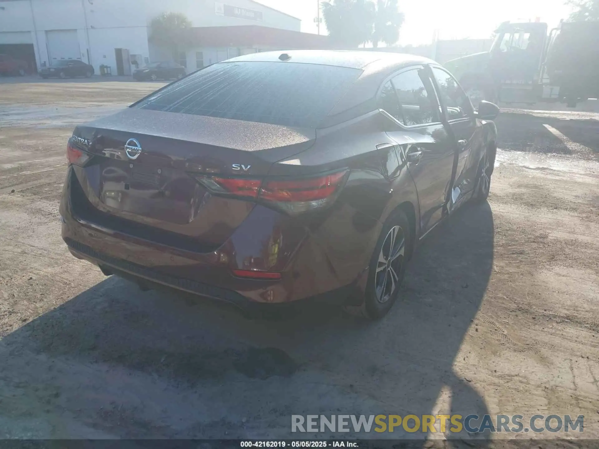 4 fotografías del automóvil dañado 3N1AB8CV6MY267856 NISSAN SENTRA 2021