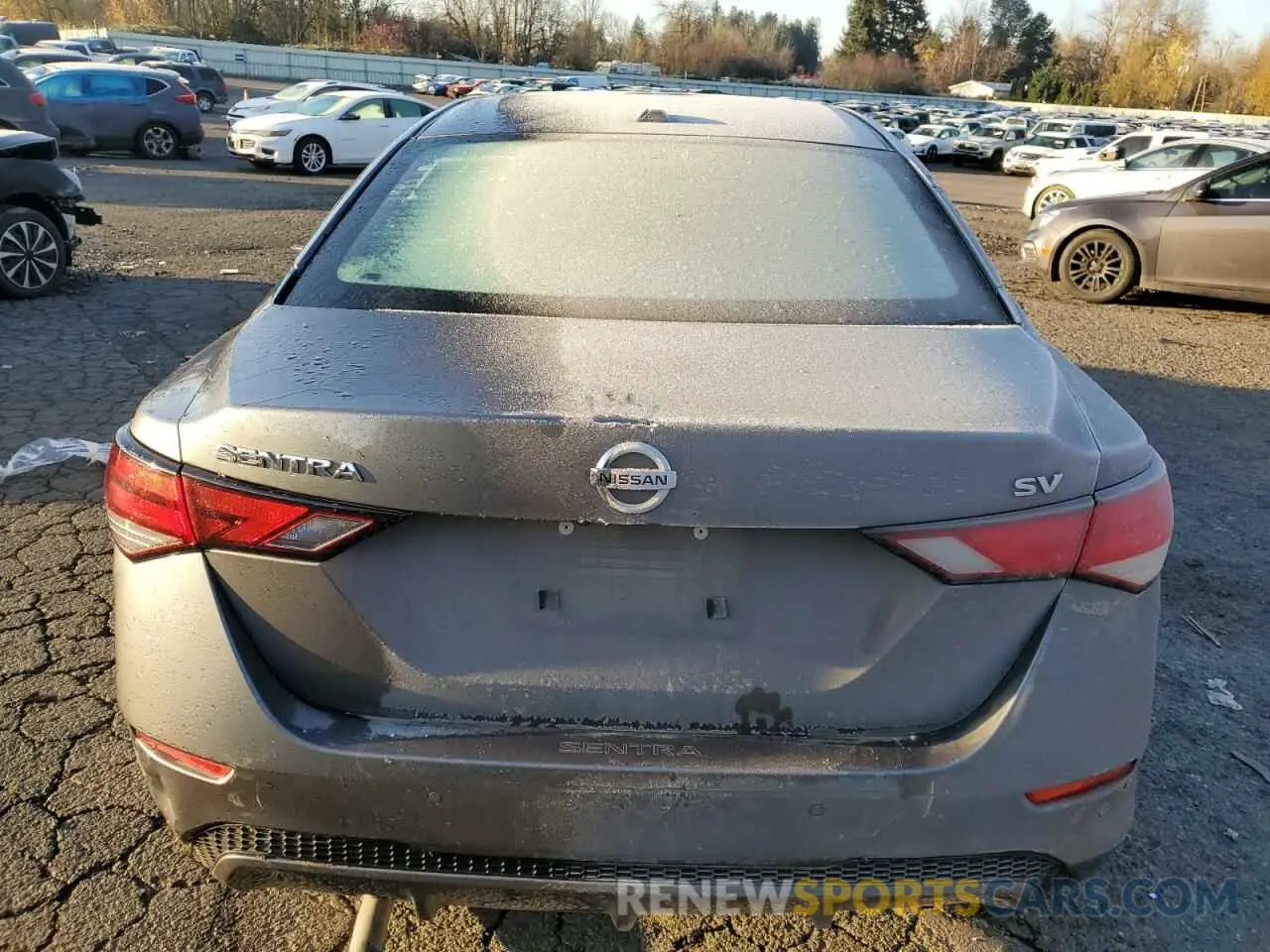 6 fotografías del automóvil dañado 3N1AB8CV6MY298055 NISSAN SENTRA 2021