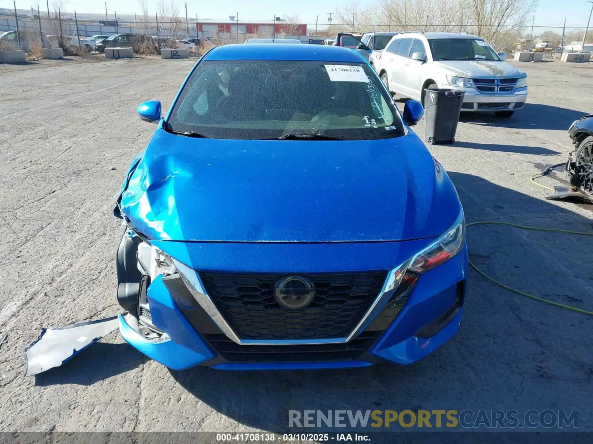 11 fotografías del automóvil dañado 3N1AB8CV6MY304209 NISSAN SENTRA 2021