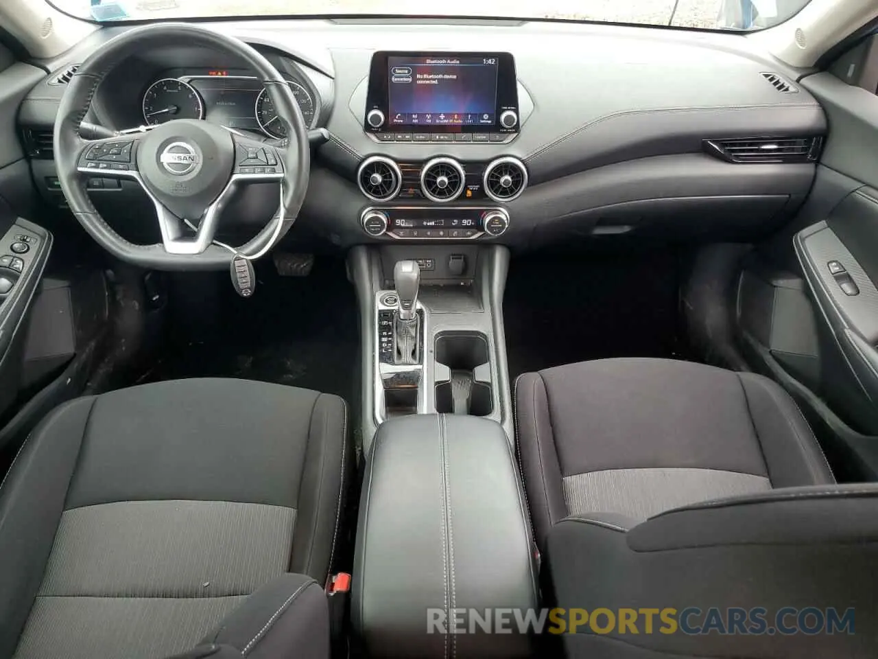 8 fotografías del automóvil dañado 3N1AB8CV6MY305800 NISSAN SENTRA 2021