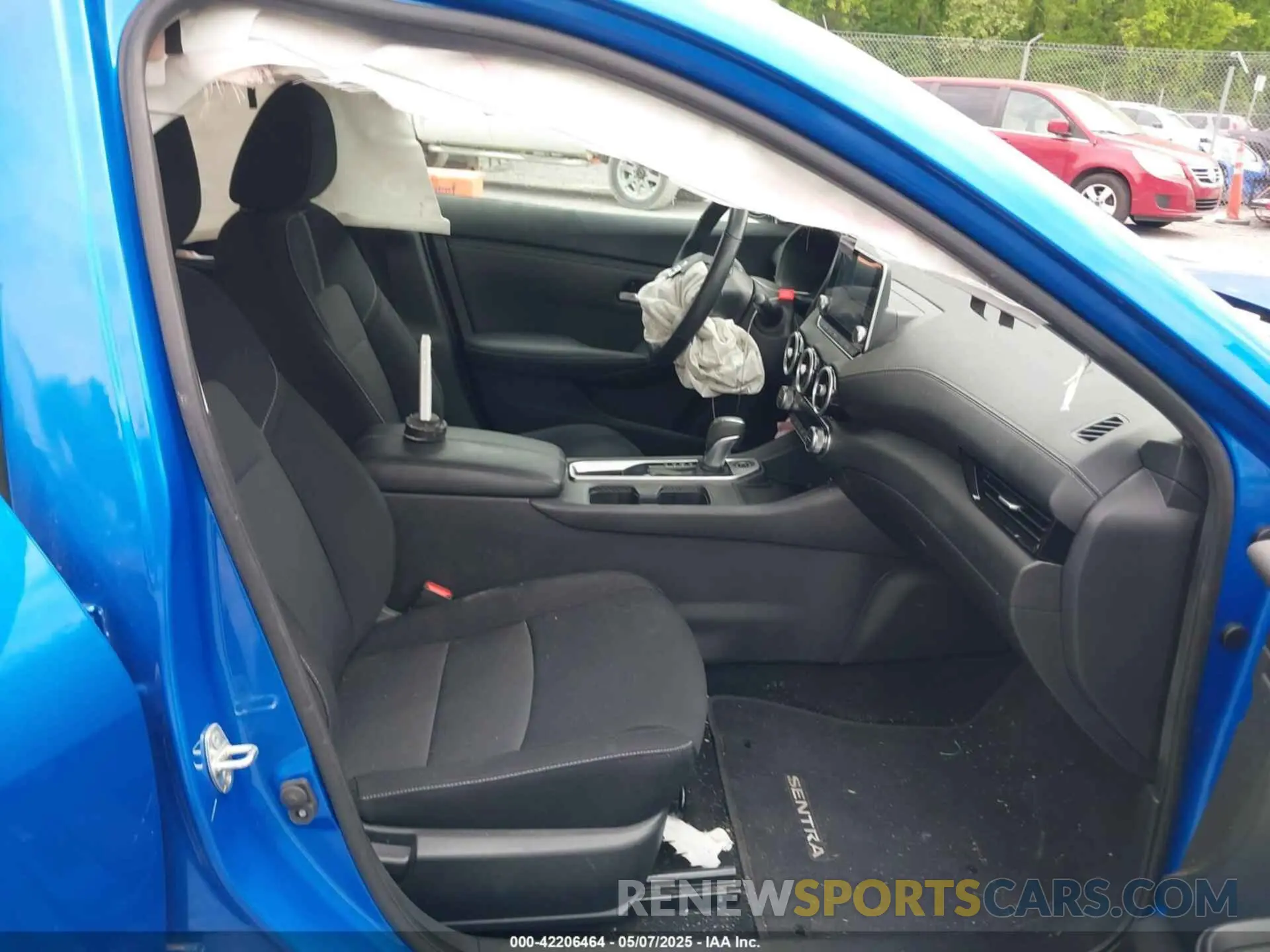 5 fotografías del automóvil dañado 3N1AB8CV6MY306364 NISSAN SENTRA 2021