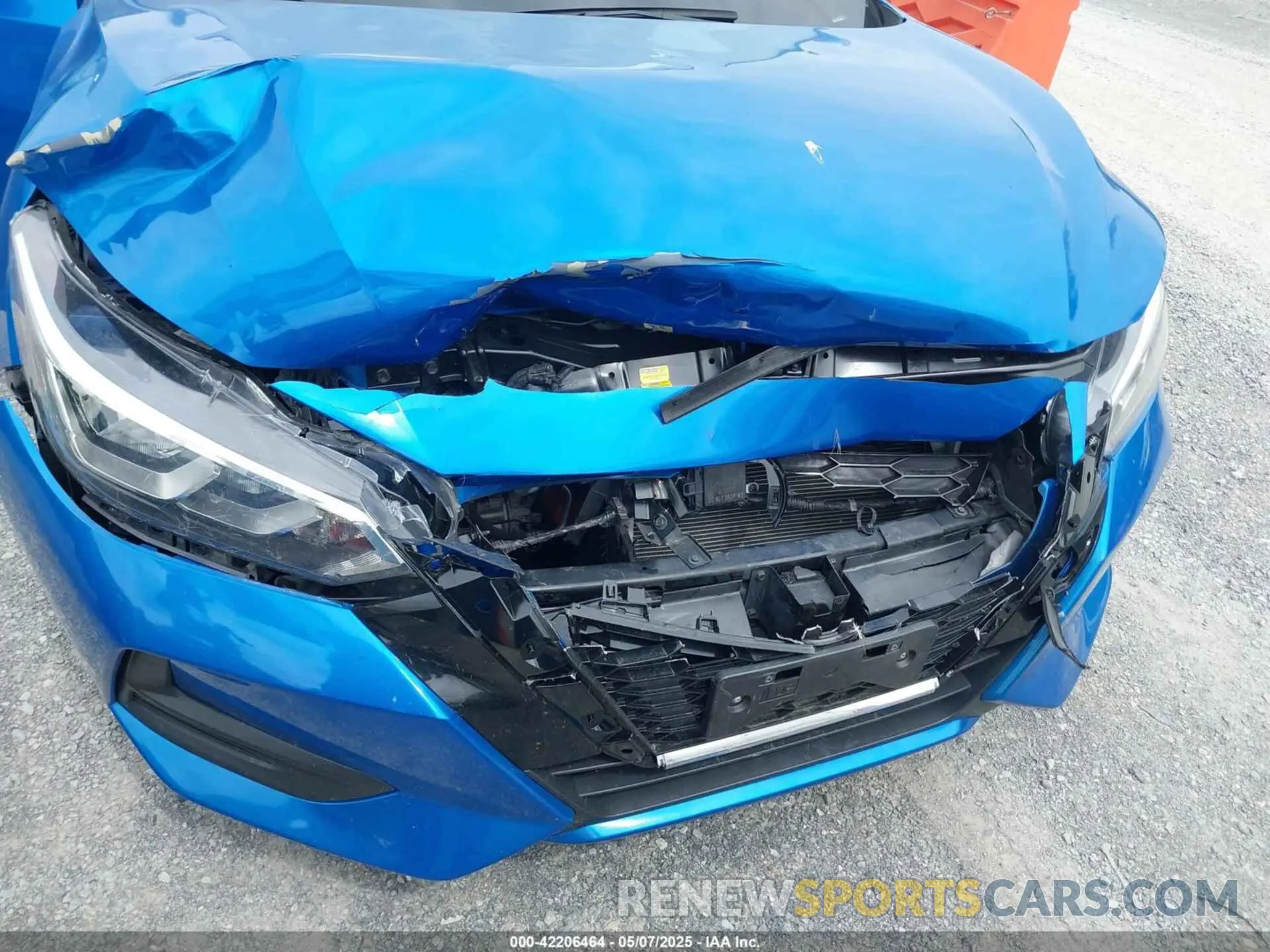 6 fotografías del automóvil dañado 3N1AB8CV6MY306364 NISSAN SENTRA 2021