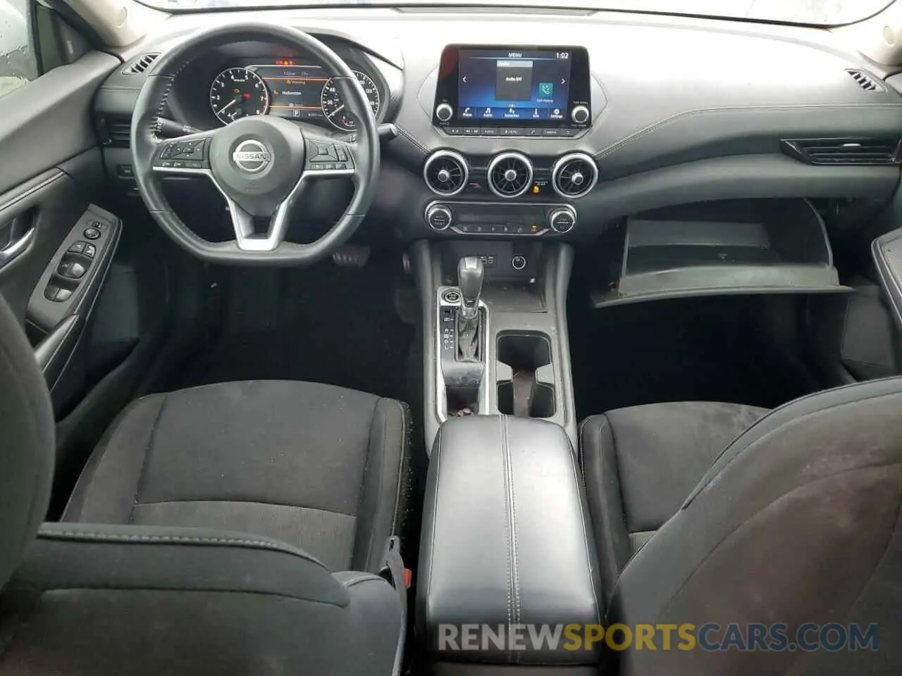 8 fotografías del automóvil dañado 3N1AB8CV6MY307143 NISSAN SENTRA 2021