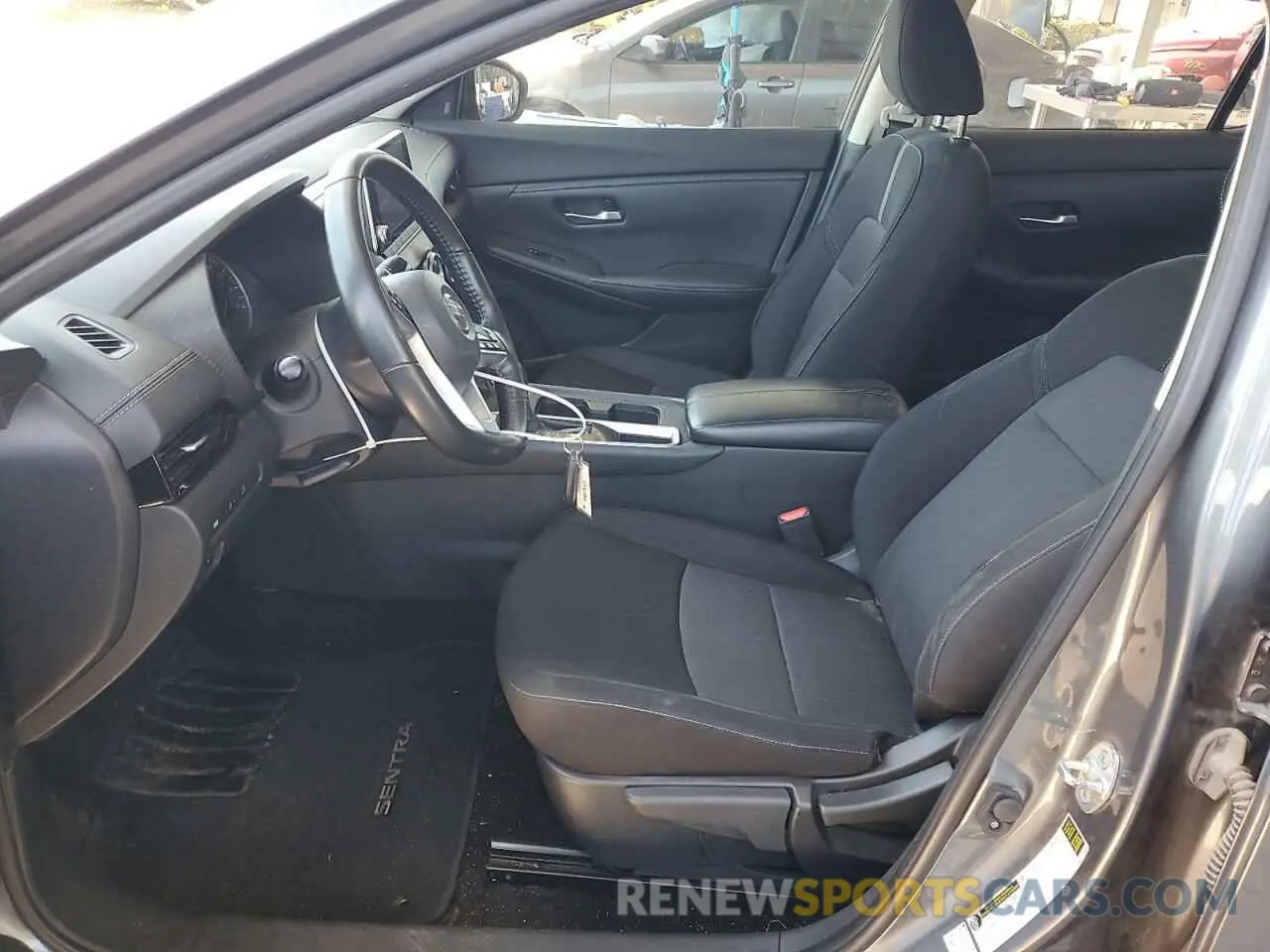 7 fotografías del automóvil dañado 3N1AB8CV6MY310639 NISSAN SENTRA 2021