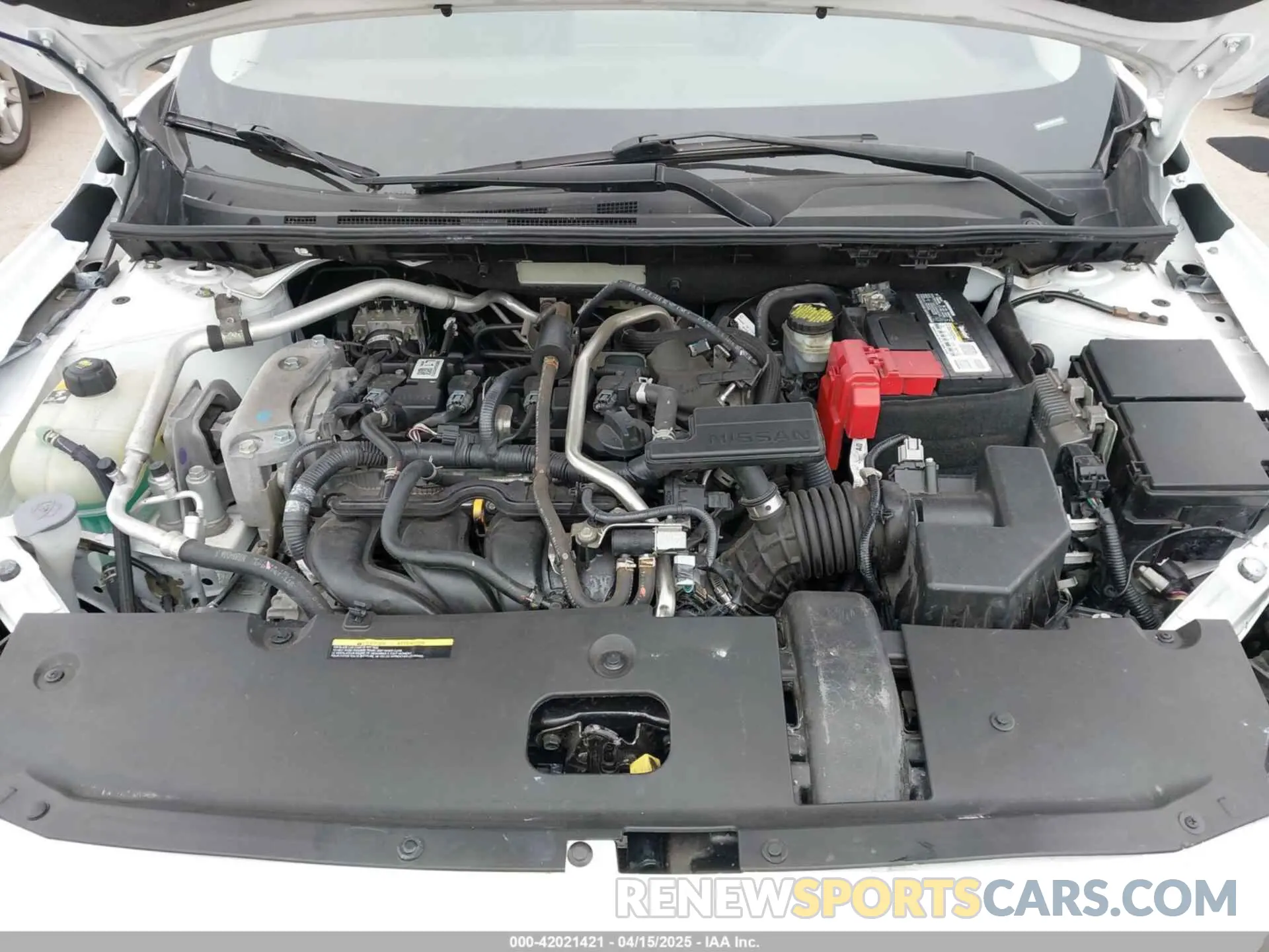 10 fotografías del automóvil dañado 3N1AB8CV6MY317316 NISSAN SENTRA 2021