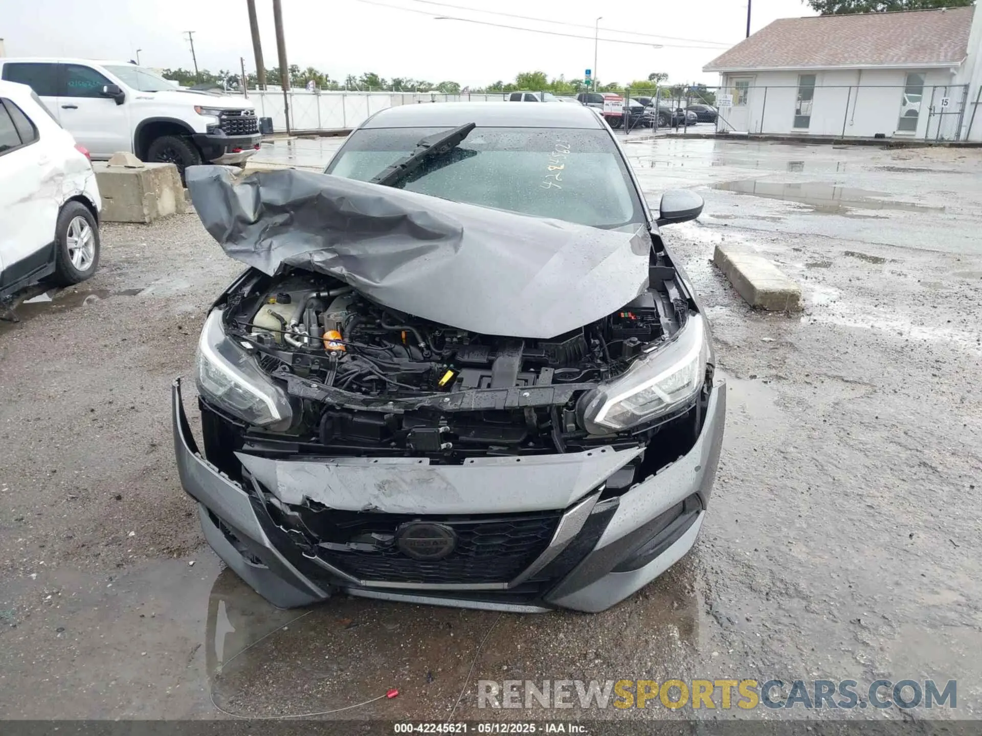 12 fotografías del automóvil dañado 3N1AB8CV7MY209755 NISSAN SENTRA 2021