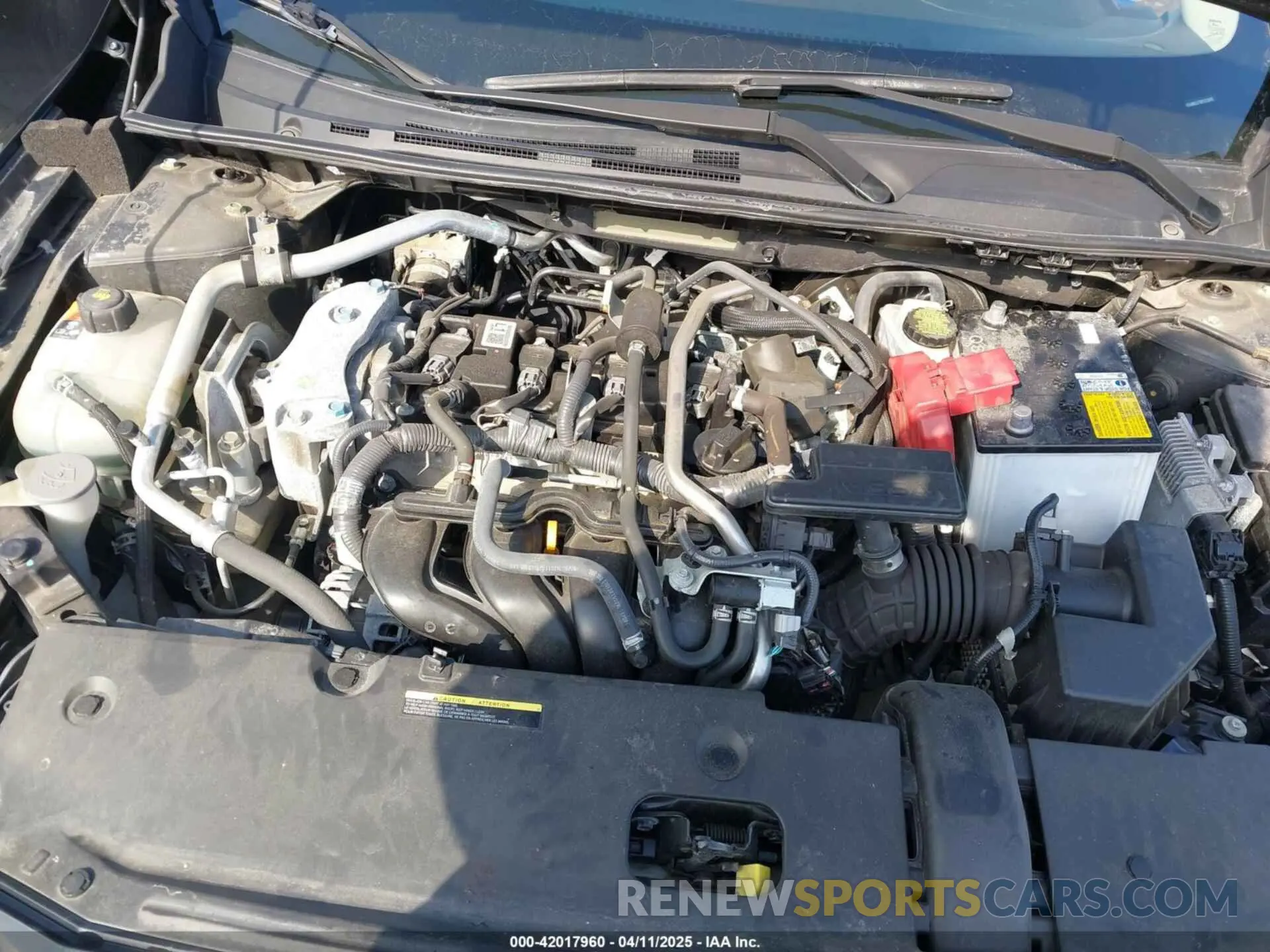 10 fotografías del automóvil dañado 3N1AB8CV7MY213496 NISSAN SENTRA 2021
