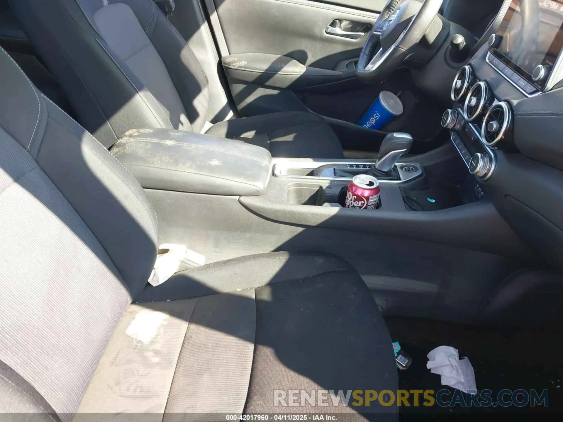 5 fotografías del automóvil dañado 3N1AB8CV7MY213496 NISSAN SENTRA 2021