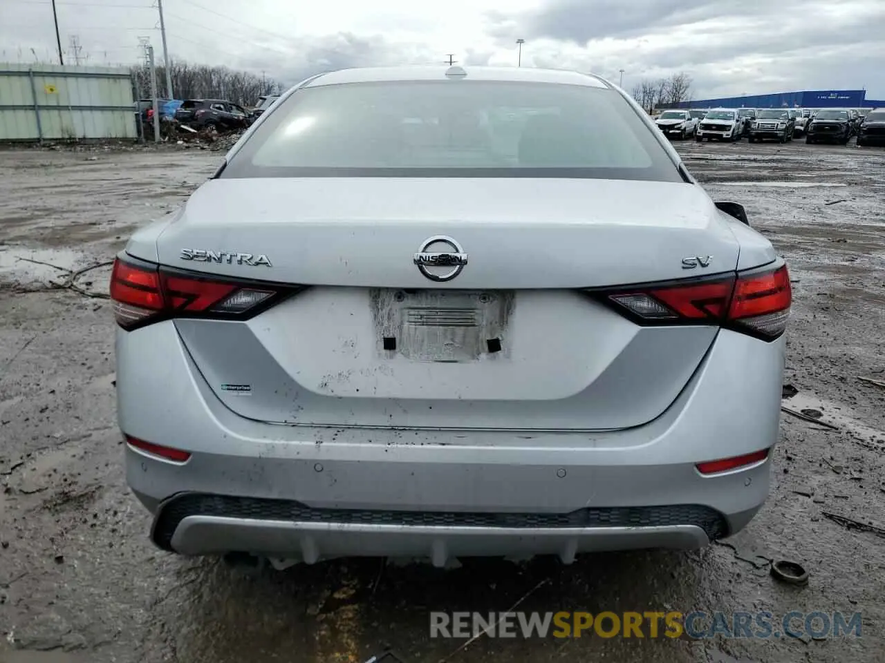 6 fotografías del automóvil dañado 3N1AB8CV7MY251732 NISSAN SENTRA 2021