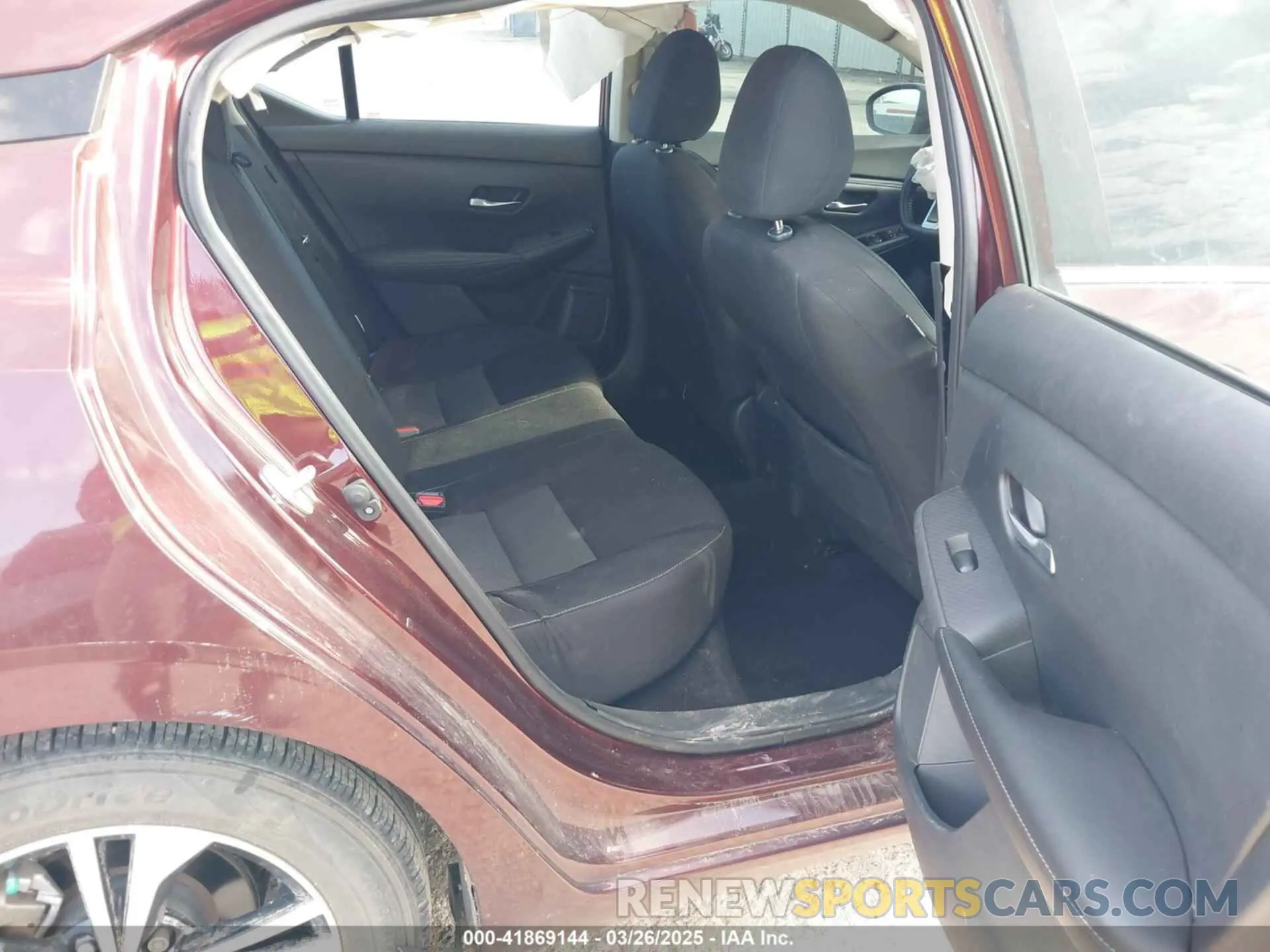 8 fotografías del automóvil dañado 3N1AB8CV7MY253545 NISSAN SENTRA 2021