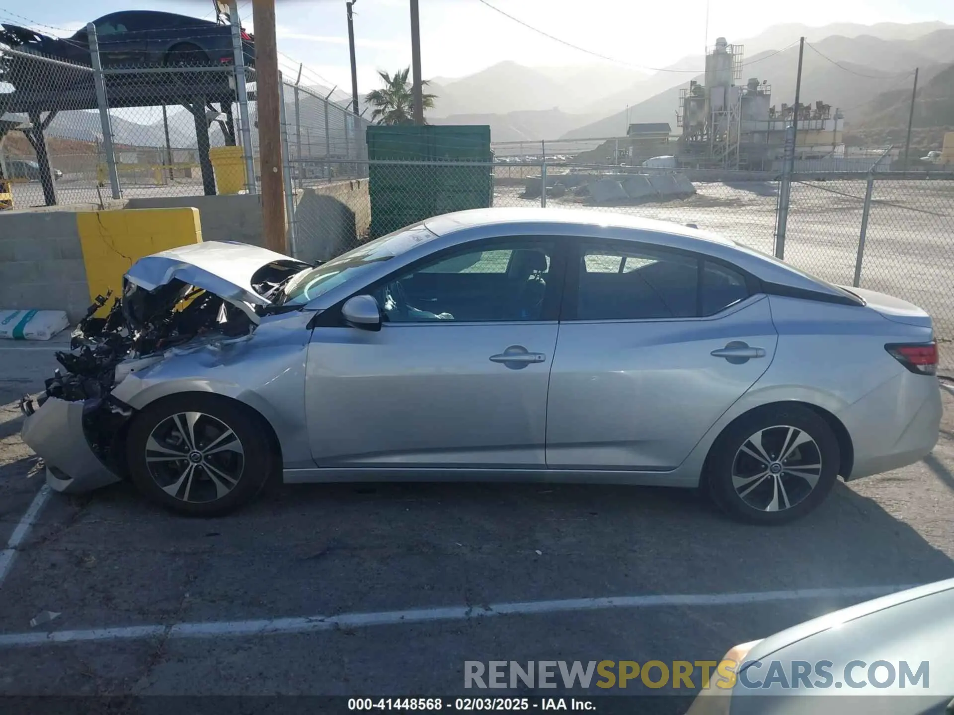 13 fotografías del automóvil dañado 3N1AB8CV7MY255683 NISSAN SENTRA 2021
