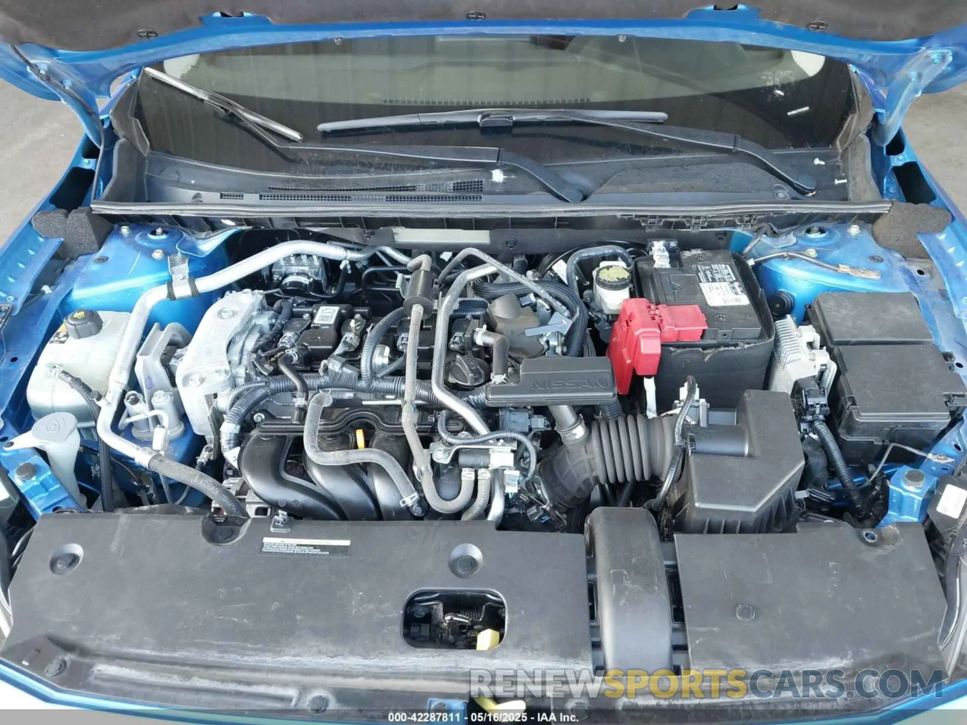 10 fotografías del automóvil dañado 3N1AB8CV7MY265937 NISSAN SENTRA 2021