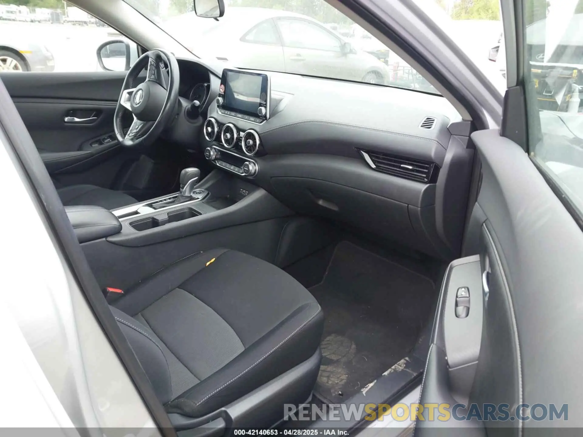 5 fotografías del automóvil dañado 3N1AB8CV7MY270023 NISSAN SENTRA 2021