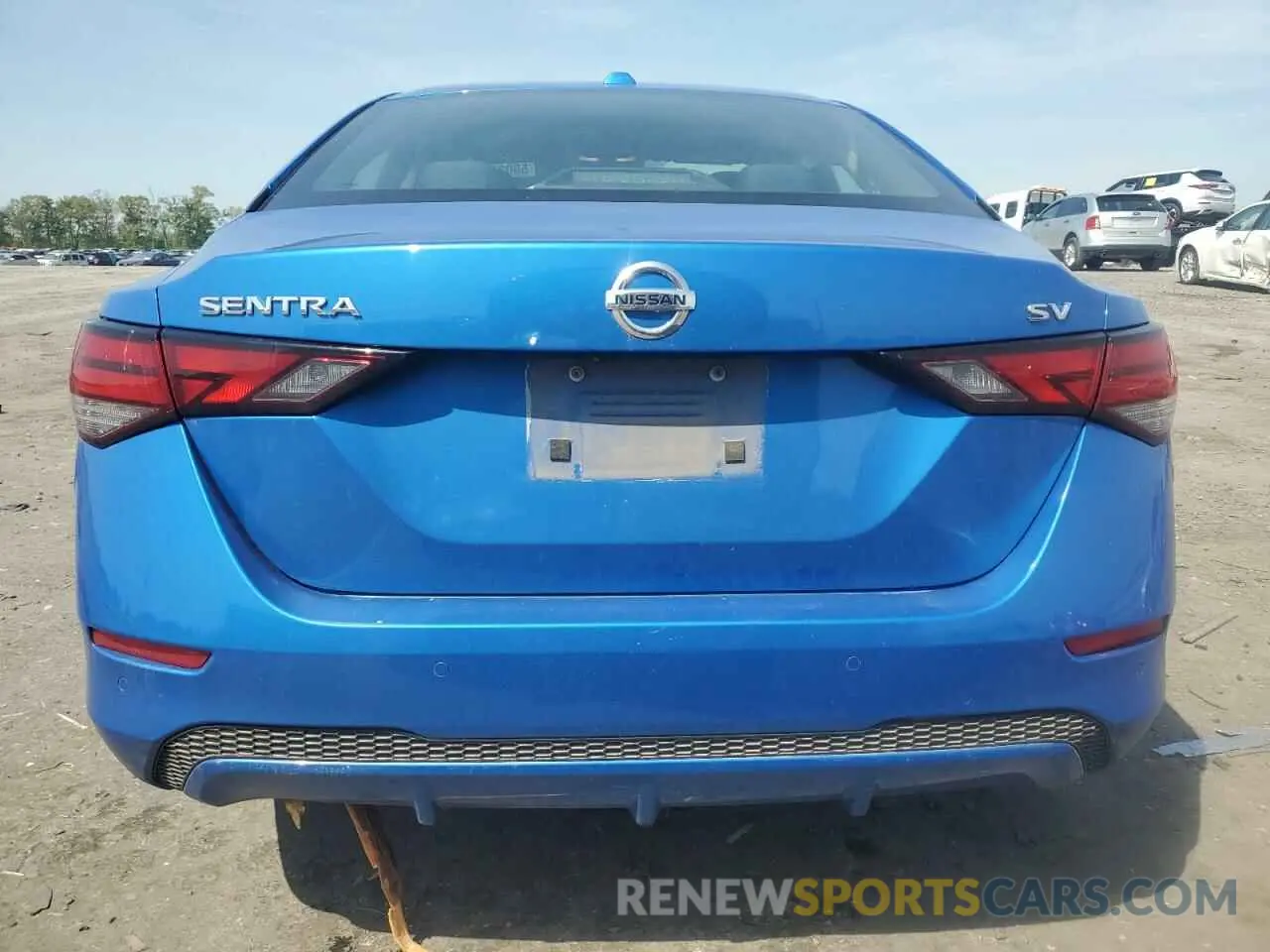 6 fotografías del automóvil dañado 3N1AB8CV7MY287775 NISSAN SENTRA 2021